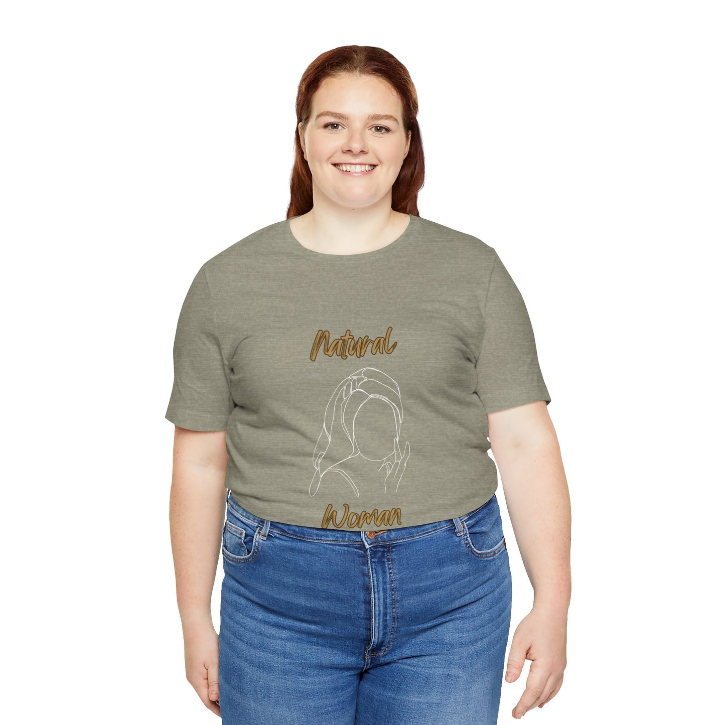 Natural Woman Towel Wrapped (WL) Short Sleeve T-Shirt
