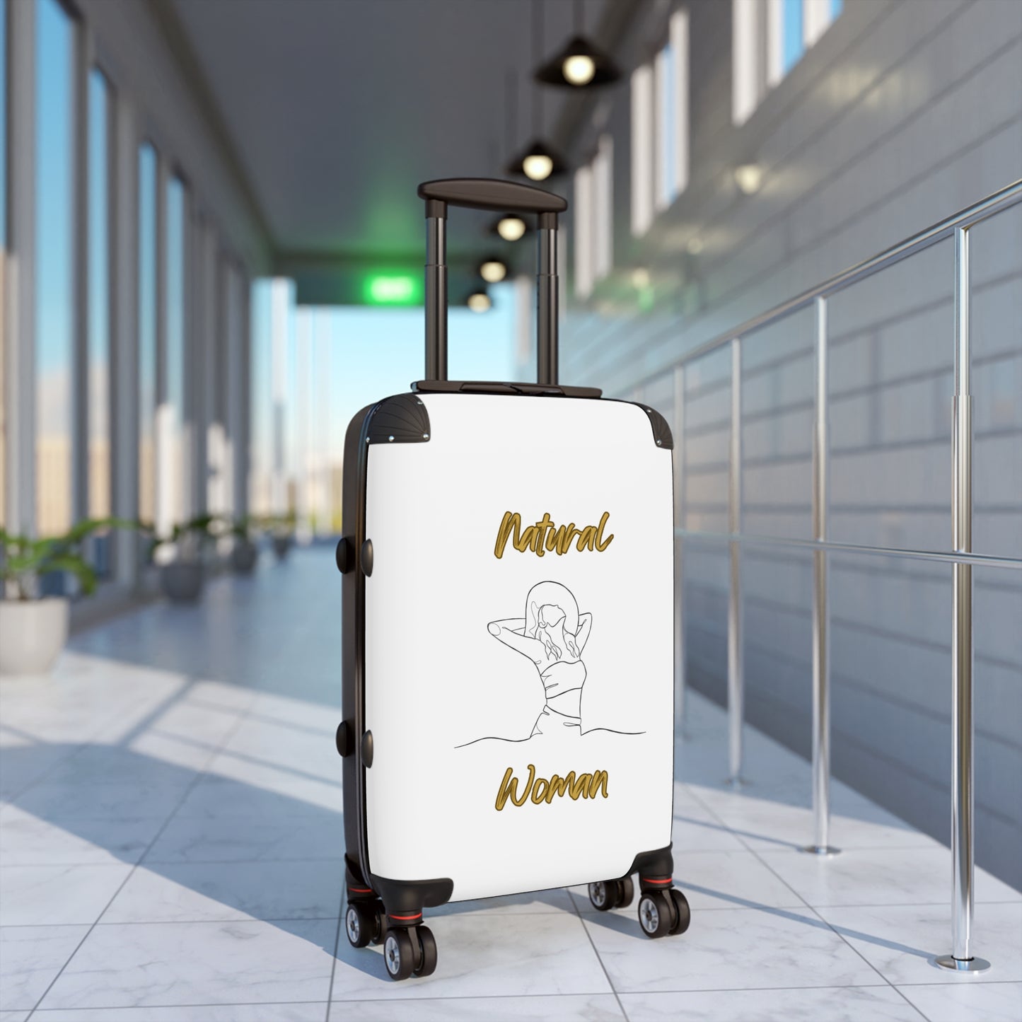 Natural Woman Sun Fun (BL) Suitcase WHITE