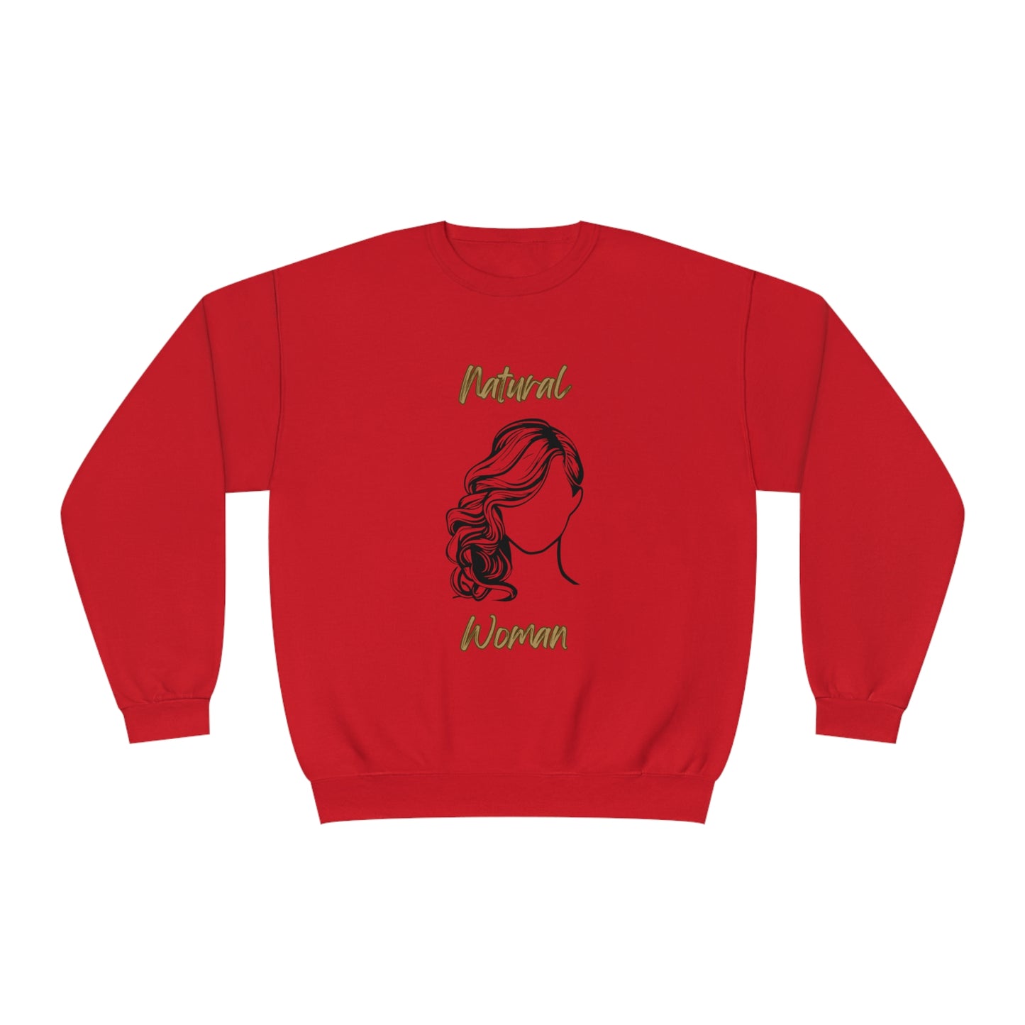 Natural Woman Long Curl (BL) Crewneck Sweatshirt