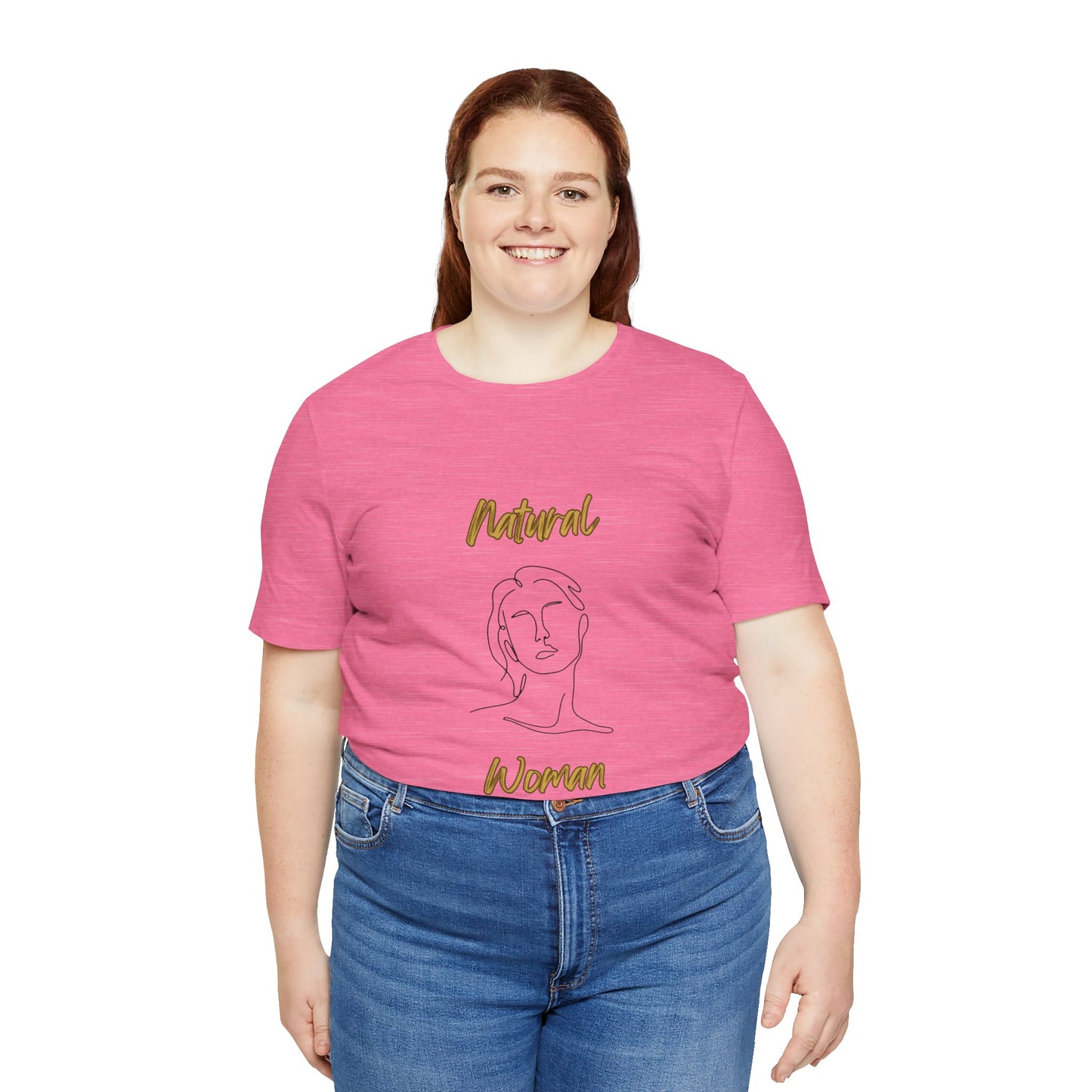 Natural Woman Hello (BL) Short Sleeve T-Shirt