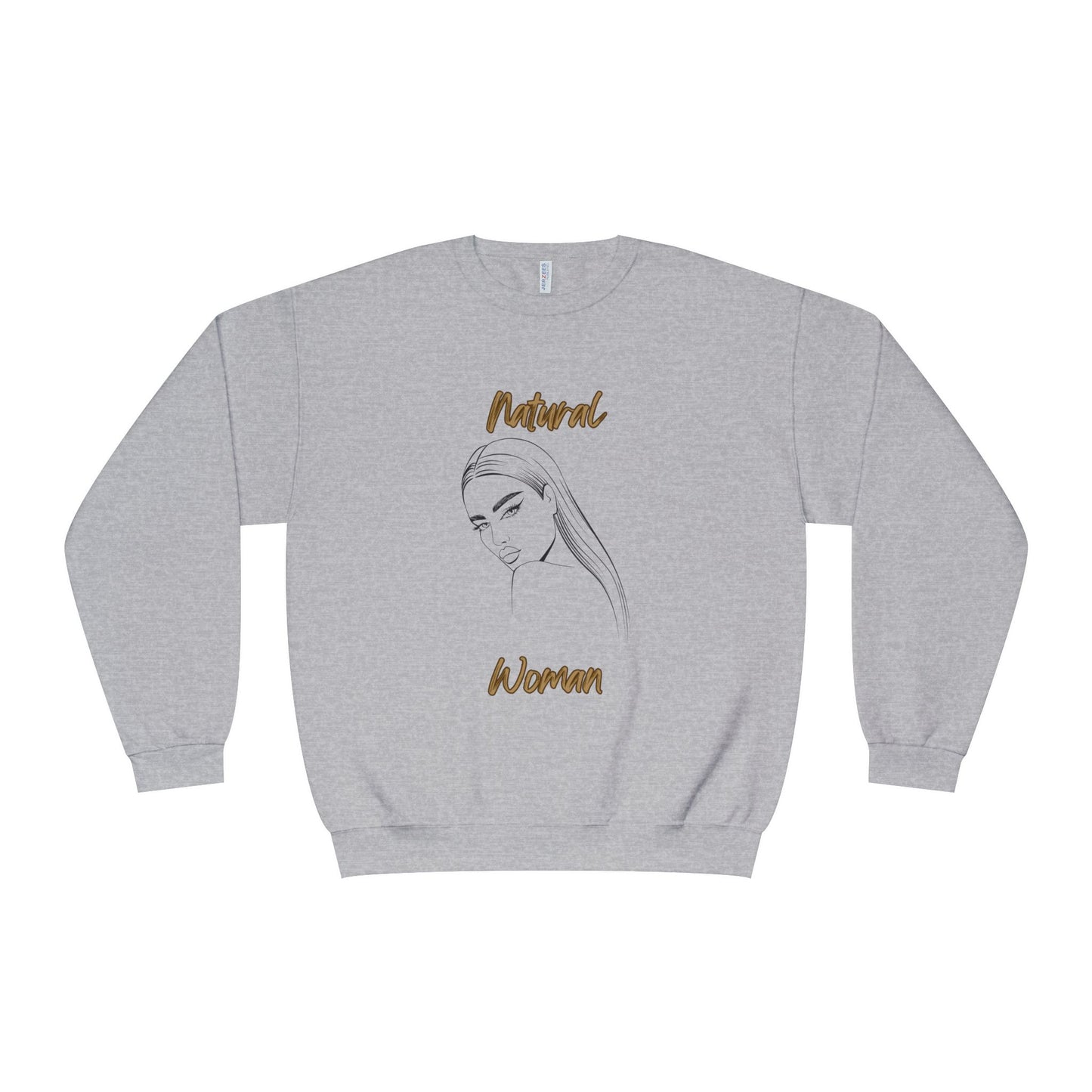 Natural Woman The Stare (BL) Crewneck Sweatshirt