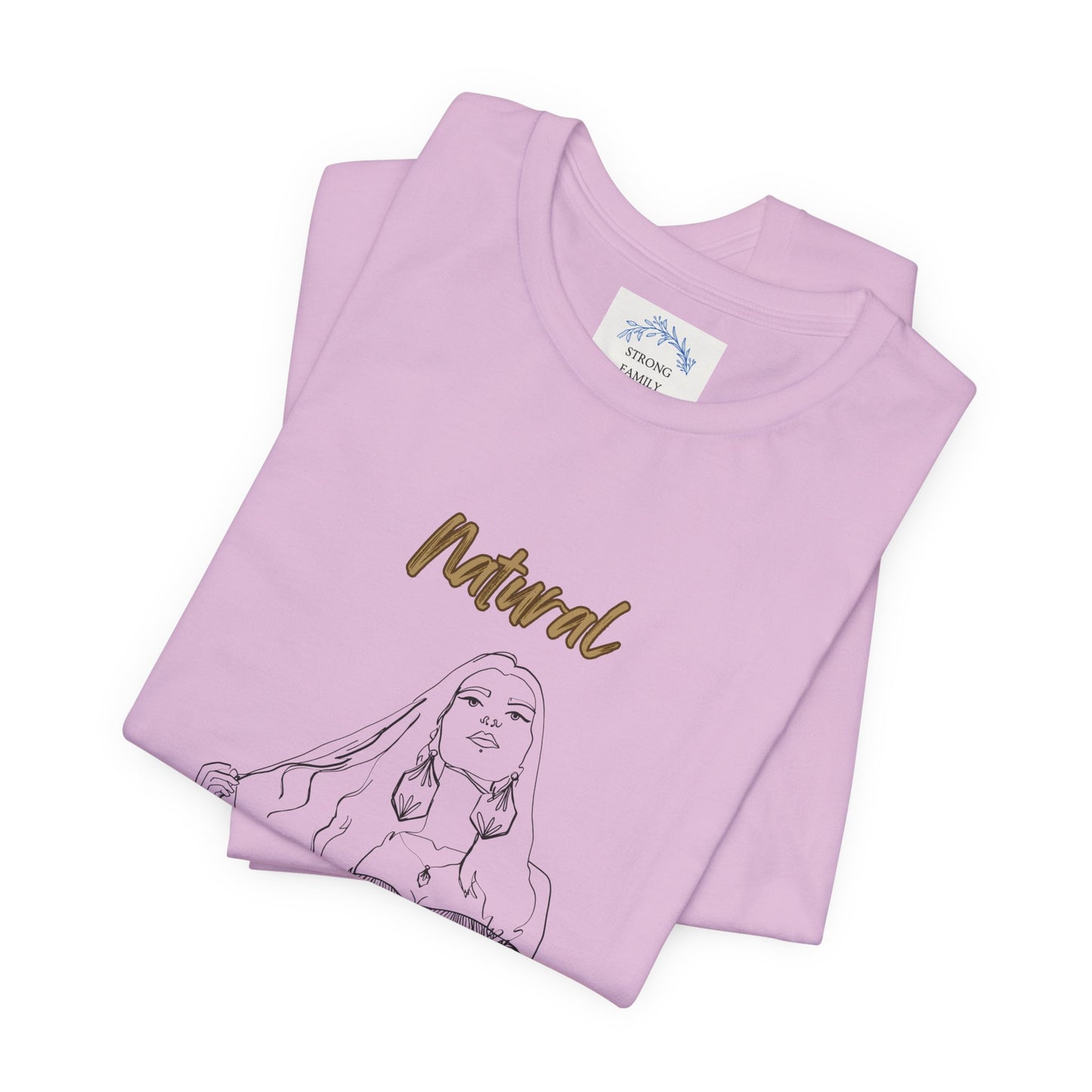 Natural Woman Thinking (BL) Short Sleeve T-Shirt