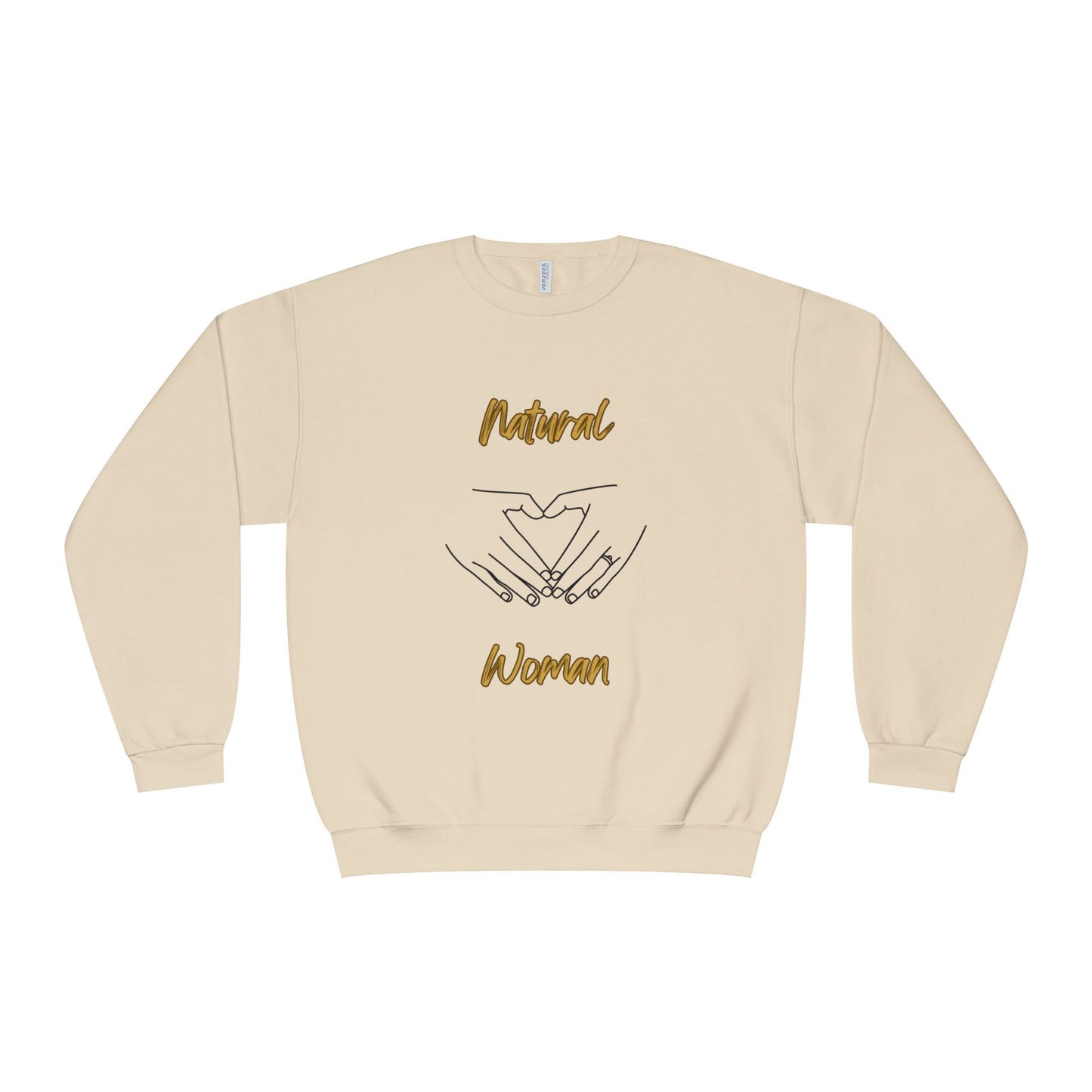 Natural Woman I Love You (BL) Crewneck Sweatshirt