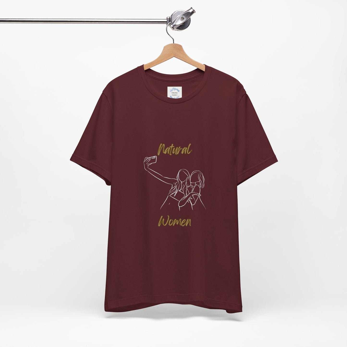 Natural Women Friends Selfie (WL) Short Sleeve T-Shirt