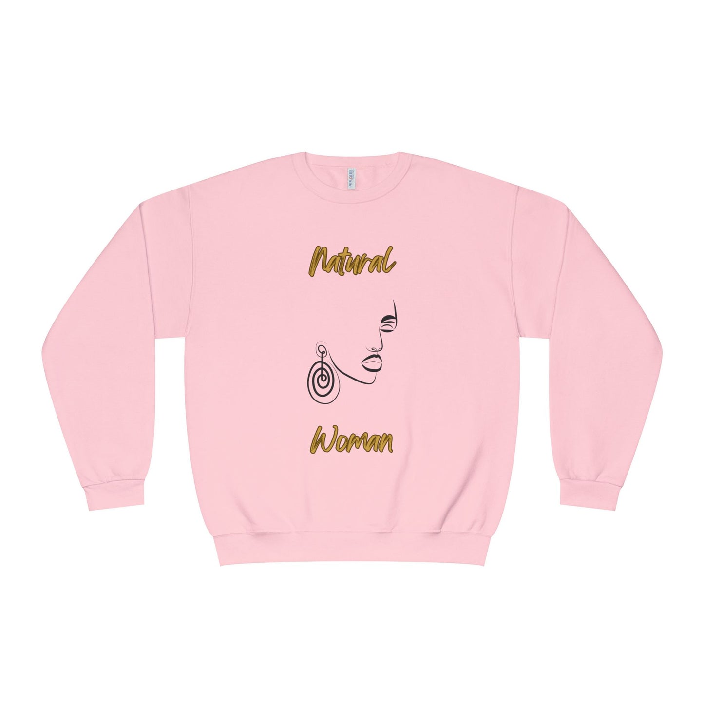Natural Woman Music In My Soul (BL) Crewneck Sweatshirt