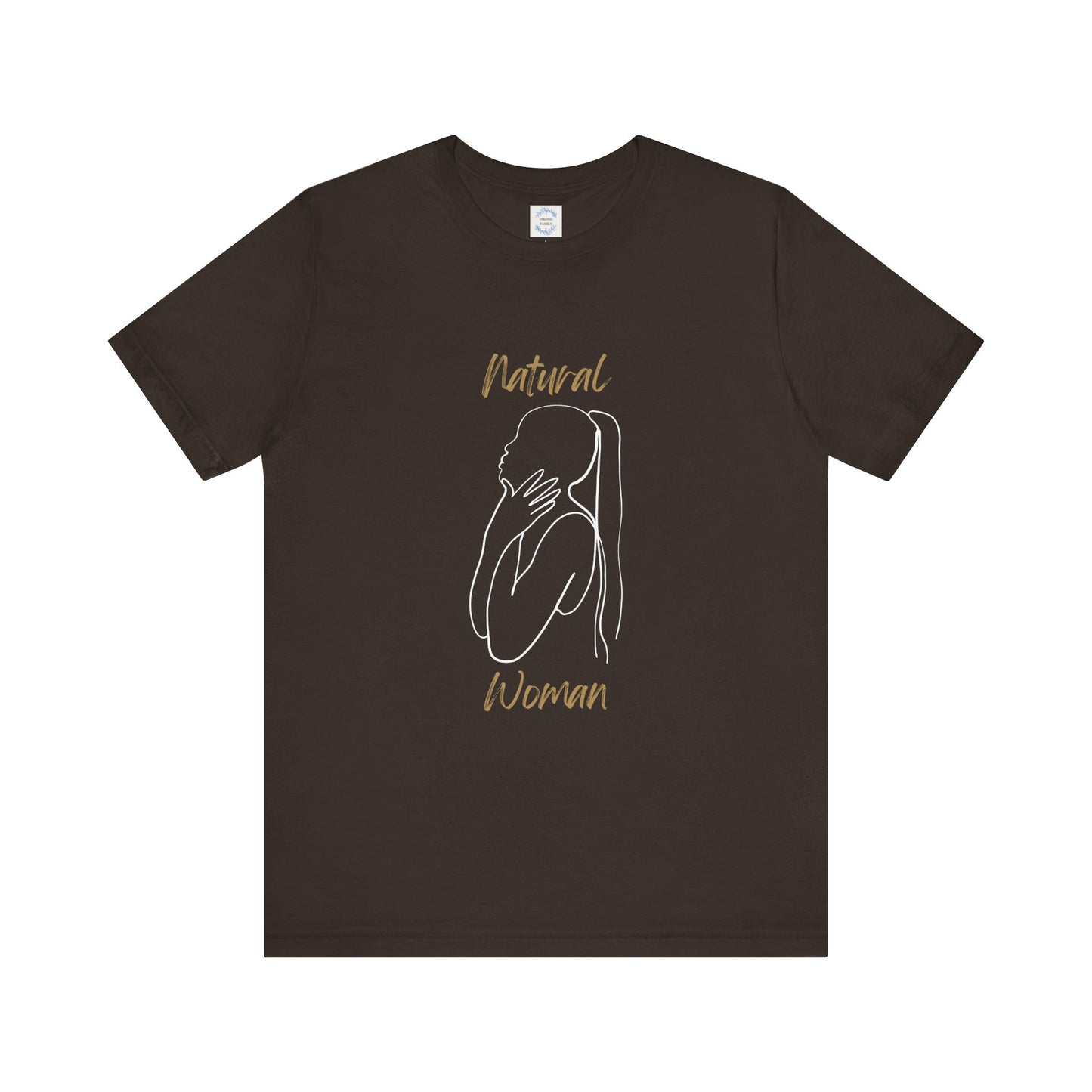 Natural Woman Ponytail (WL) Short Sleeve T-Shirt