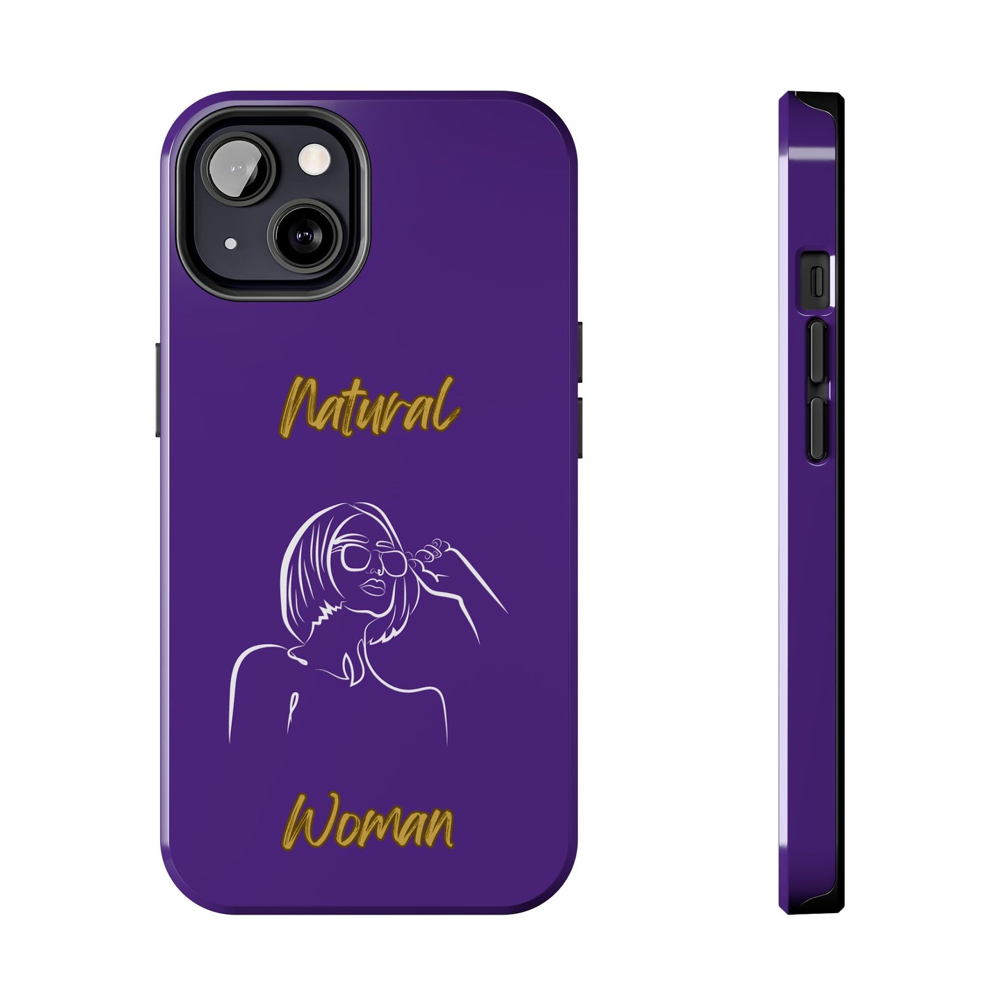 Natural Woman Bright Future (WL)Tough Phone Cases PURPLE
