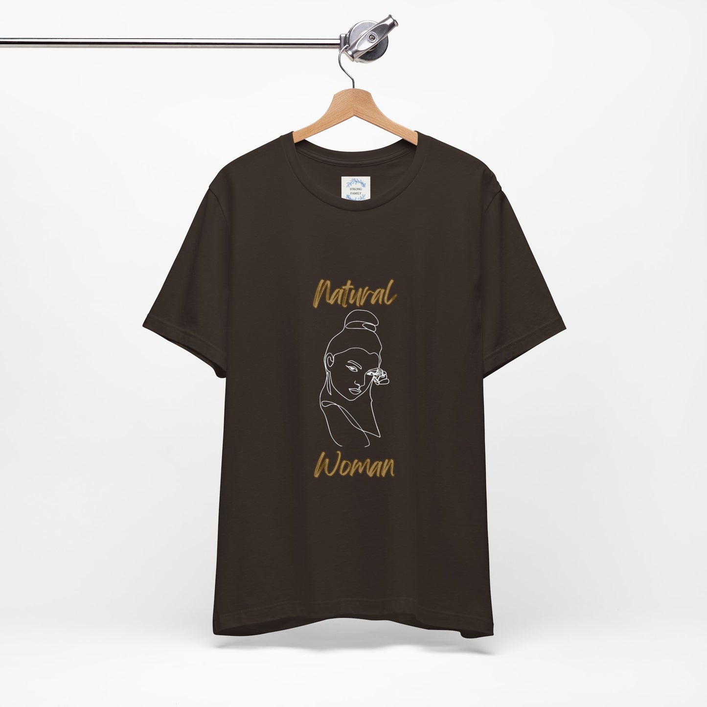 Natural Woman Sassy Bun (WL) Short Sleeve T-Shirt