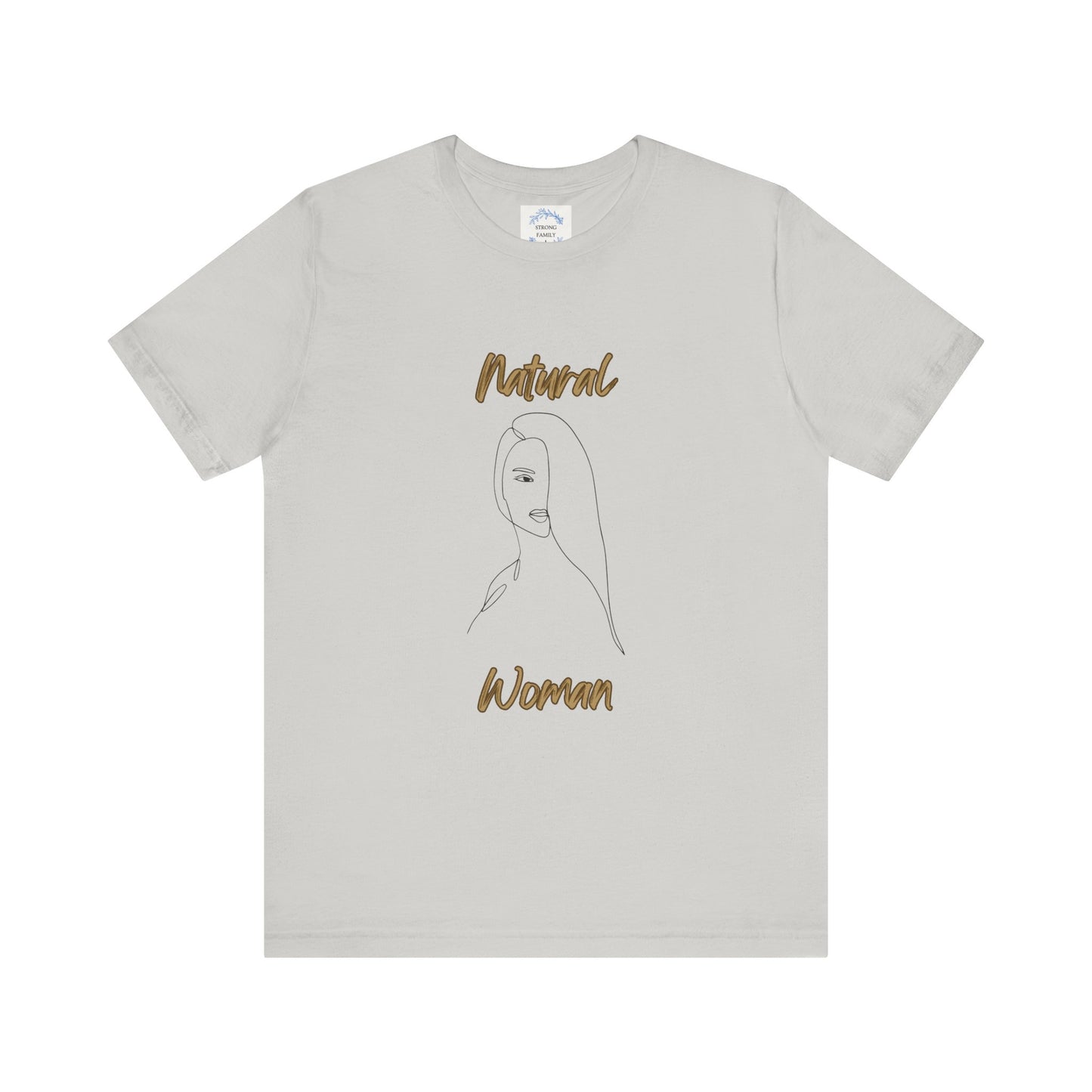 Natural Woman Covered Eye (BL) Short Sleeve T-Shirt