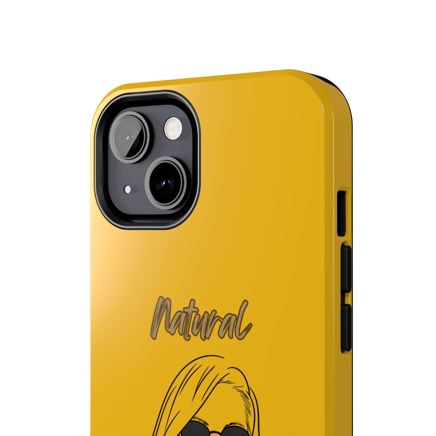 Natural Woman Shades (BL)Tough Phone Cases YELLOW
