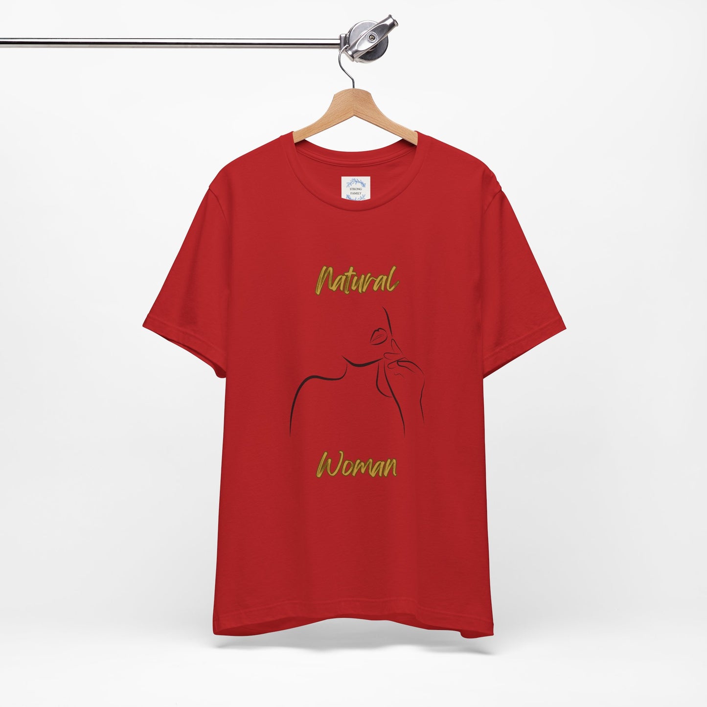 Natural Woman Chin Up (BL) Short Sleeve T-Shirt