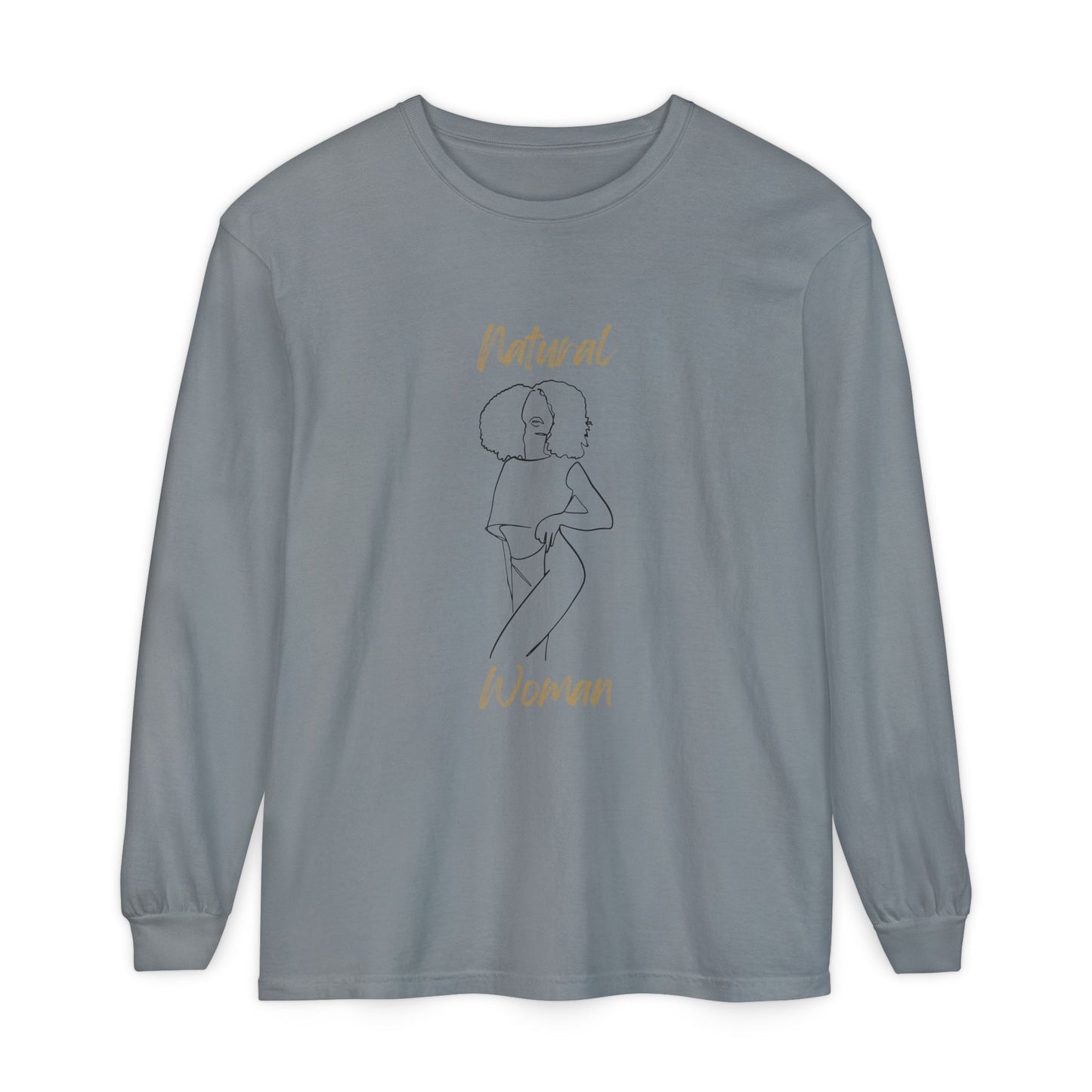 Natural Woman Pose (BL) Long Sleeve T-Shirt