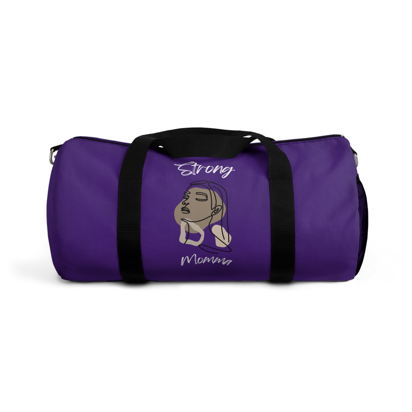 Strong Momma (WL) Duffel Bag PURPLE