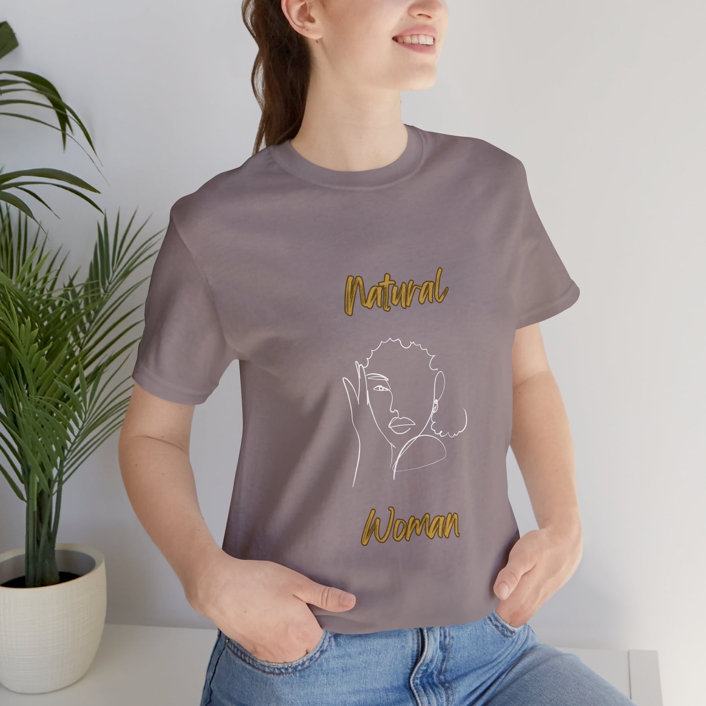Natural Woman Let's Be Friends (WL) Short Sleeve T-Shirt
