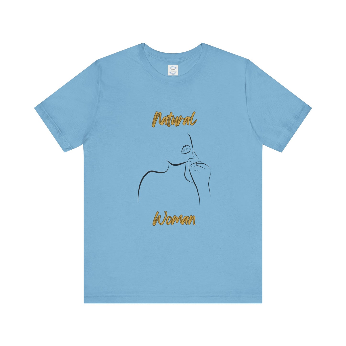 Natural Woman Chin Up (BL) Short Sleeve T-Shirt
