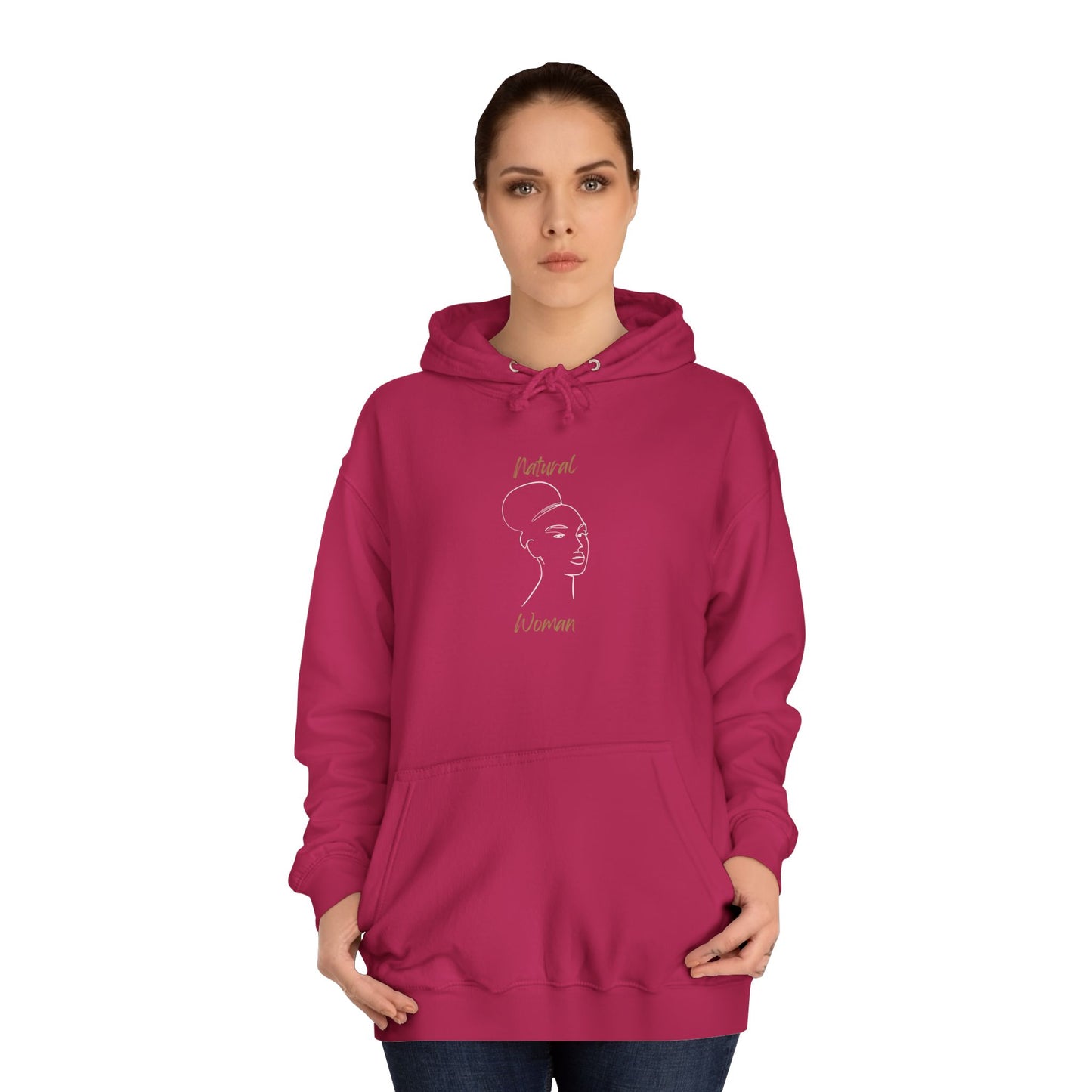 Natural Woman Hair Up (WL) Hoodie