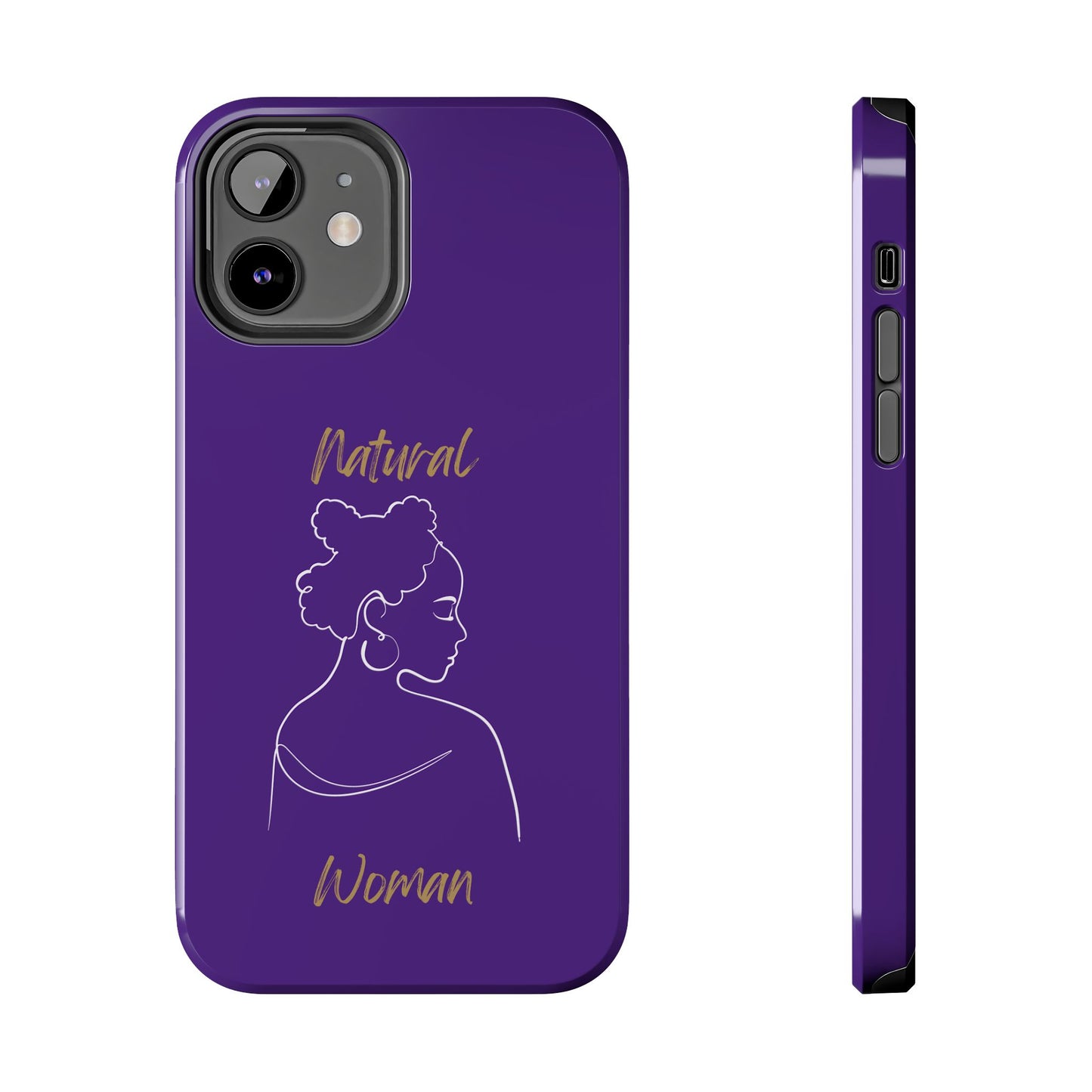 Natural Woman Twists (WL) Tough Phone Case PURPLE