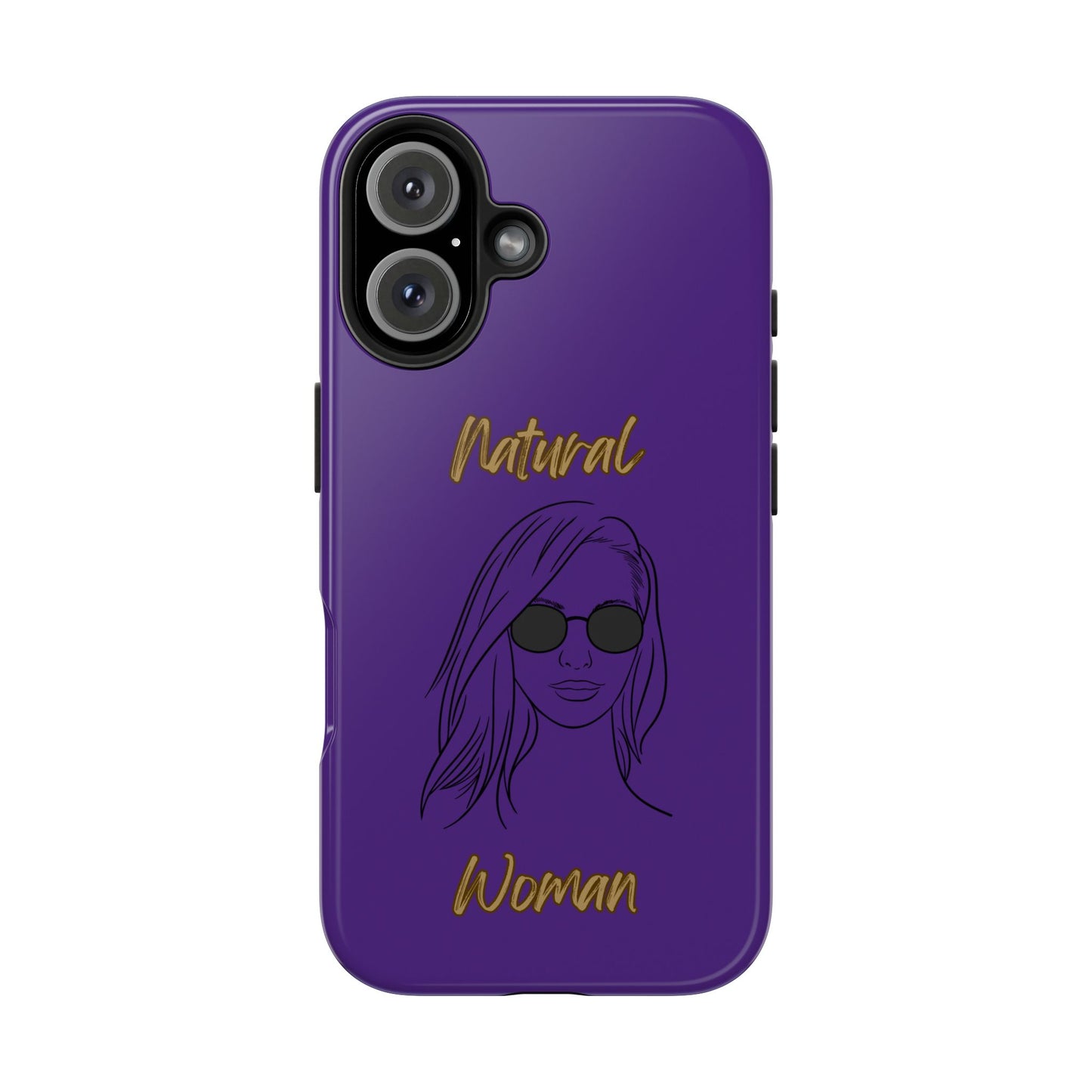 Natural Woman Shades (BL)Tough Phone Cases PURPLE