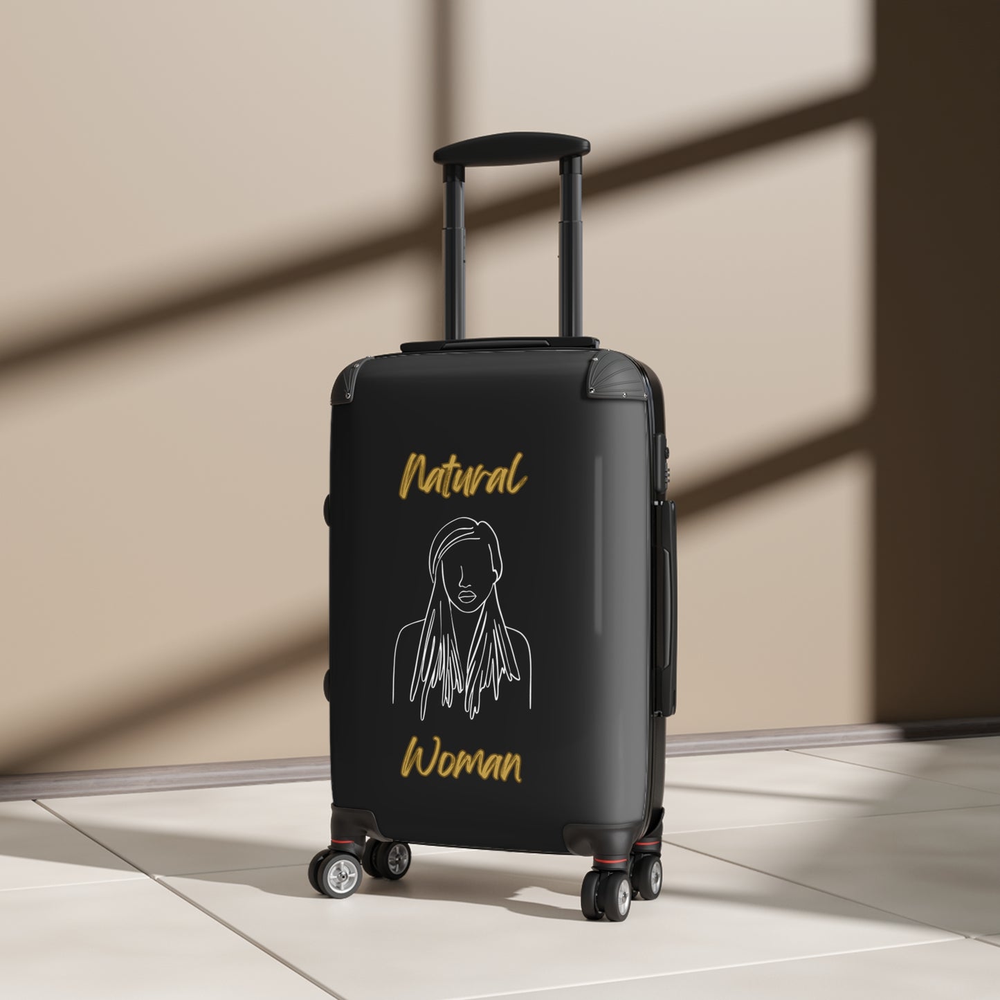 Natural Woman Content (WL) Suitcase BLACK
