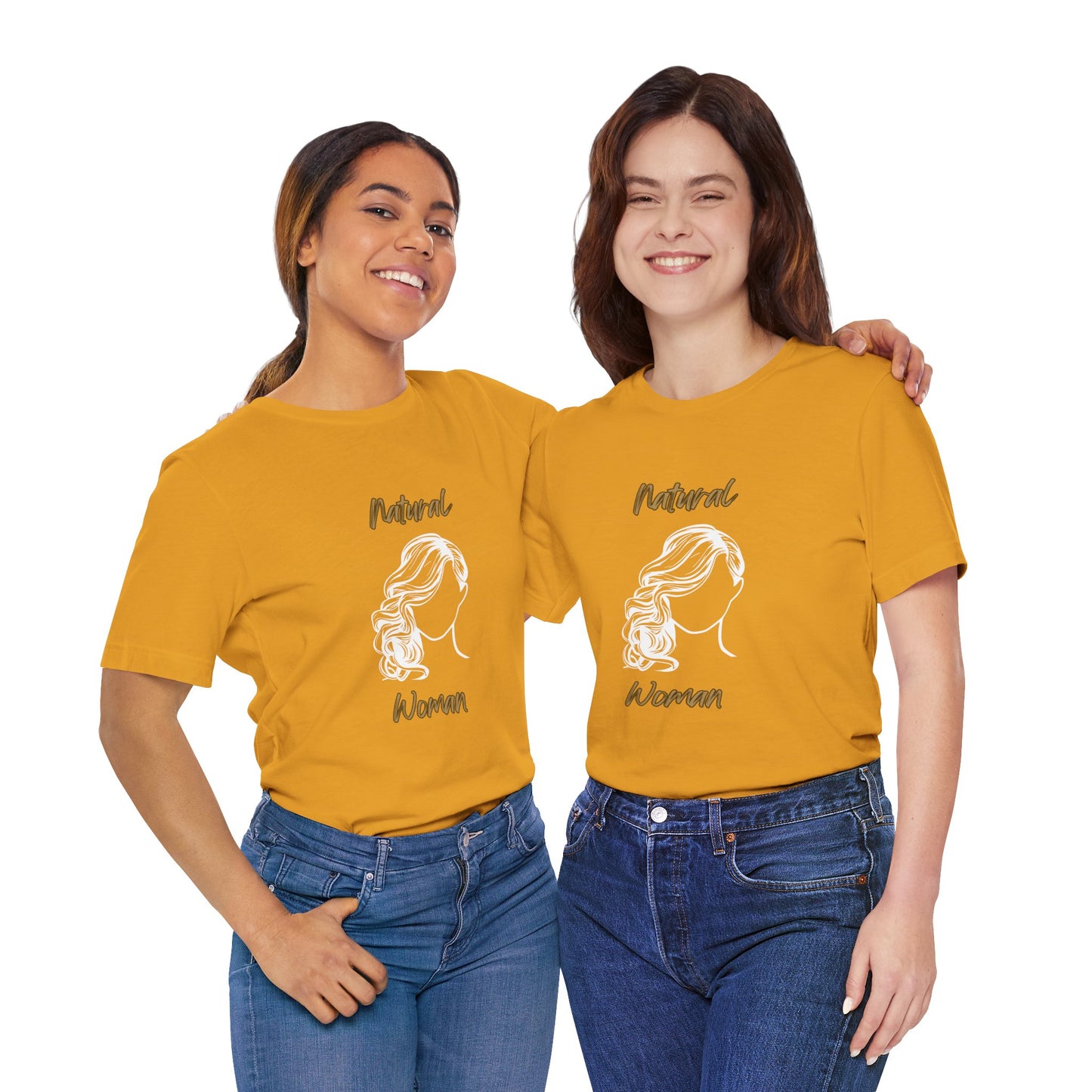 Natural Woman Long Curl (WL) Short Sleeve T-Shirt