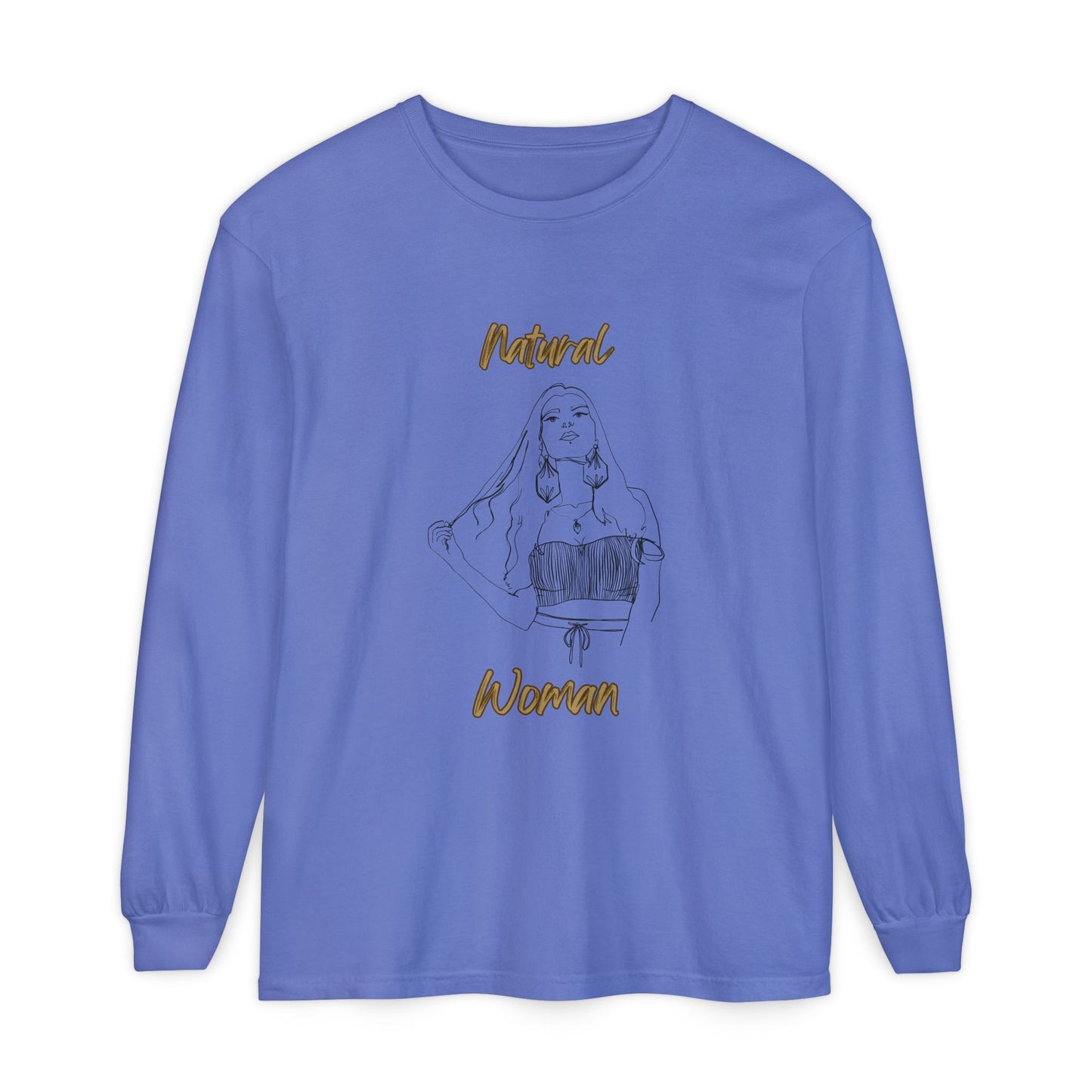 Natural Woman Thinking (BL) Long Sleeve T-Shirt