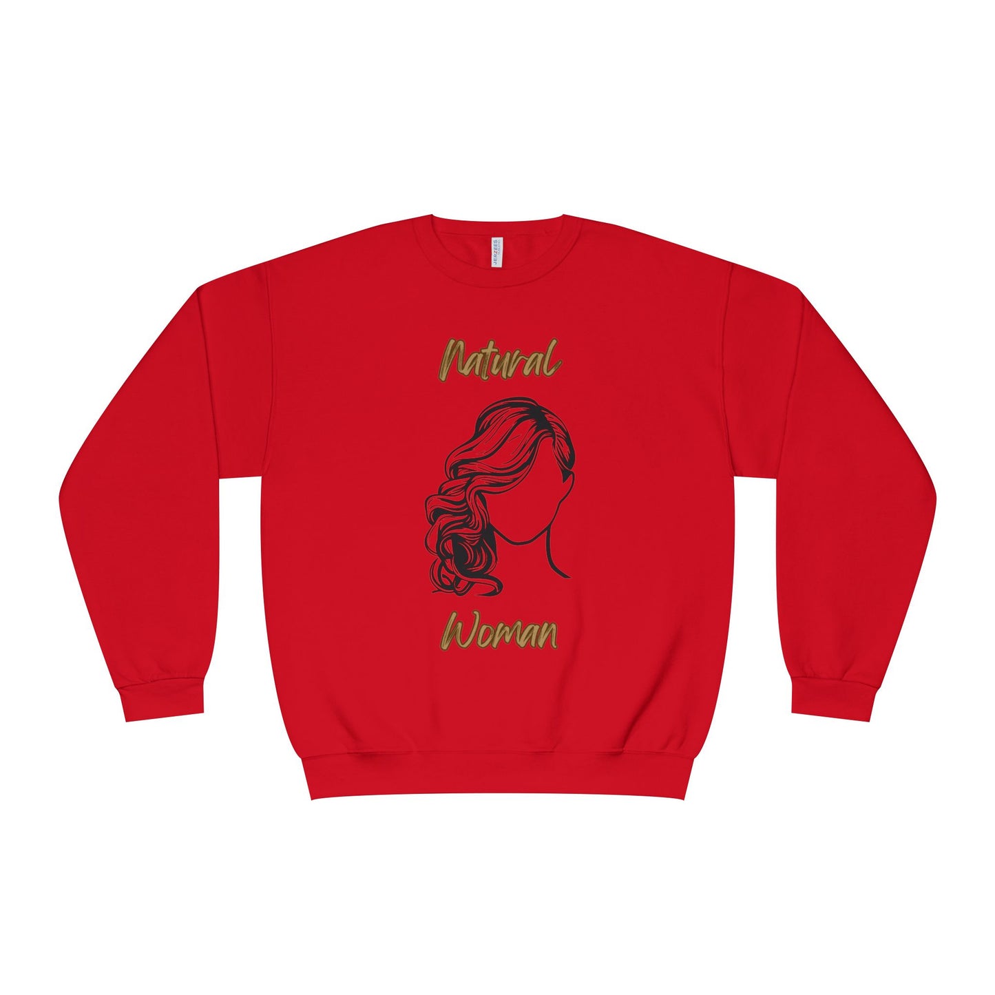 Natural Woman Long Curl (BL) Crewneck Sweatshirt