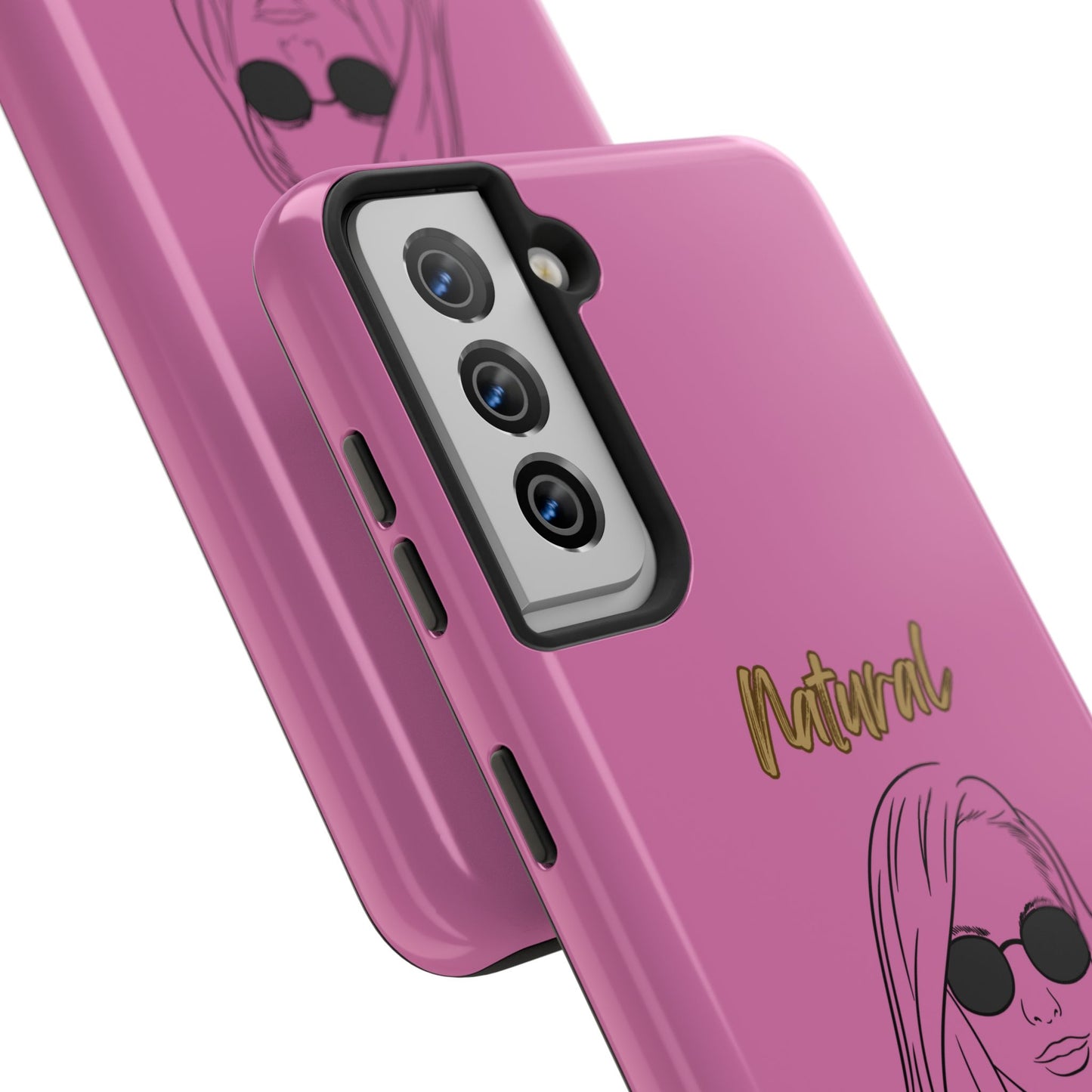 Natural Woman Shades (BL)Tough Phone Cases LIGHT PINK