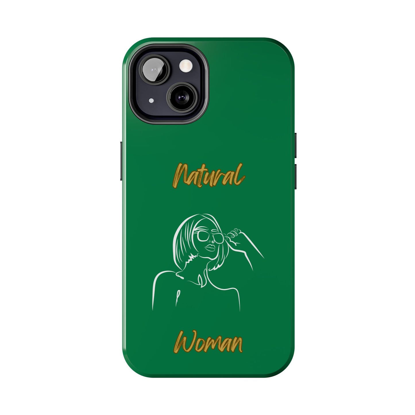 Natural Woman Bright Future (WL)Tough Phone Cases DARK GREEN