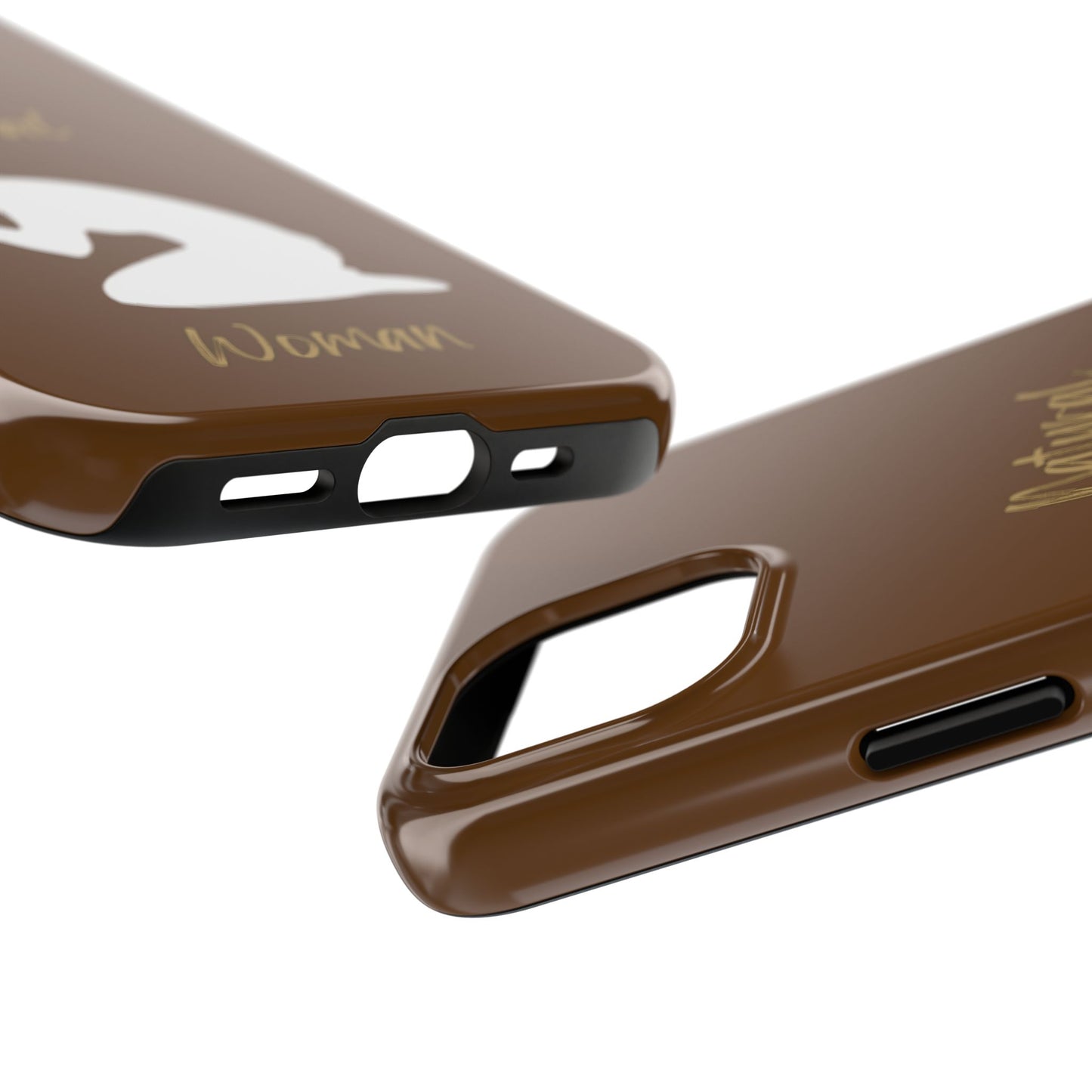 Natural Woman Pray (WL) Tough Phone Cases BROWN