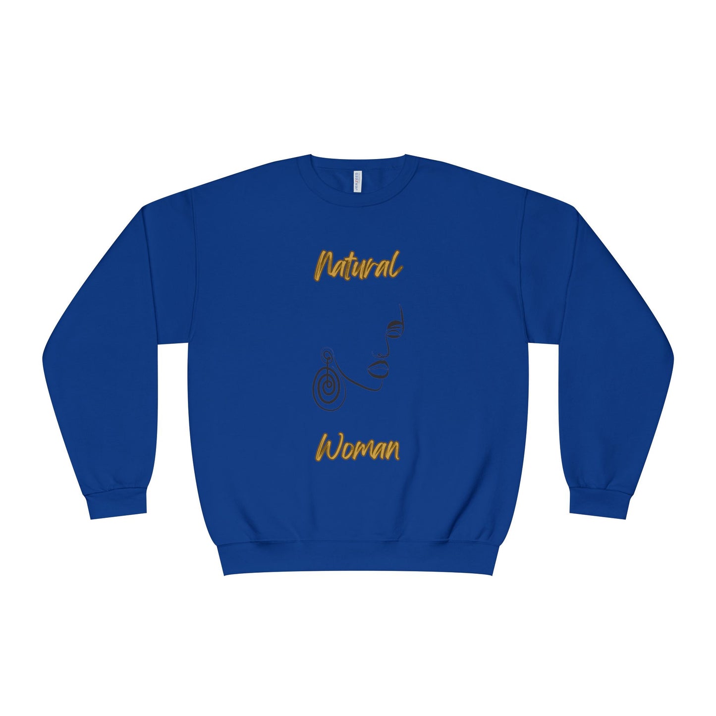 Natural Woman Music In My Soul (BL) Crewneck Sweatshirt