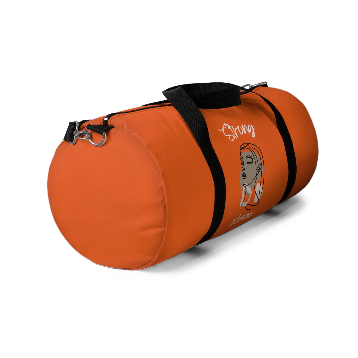 Strong Momma (WL) Duffel Bag ORANGE