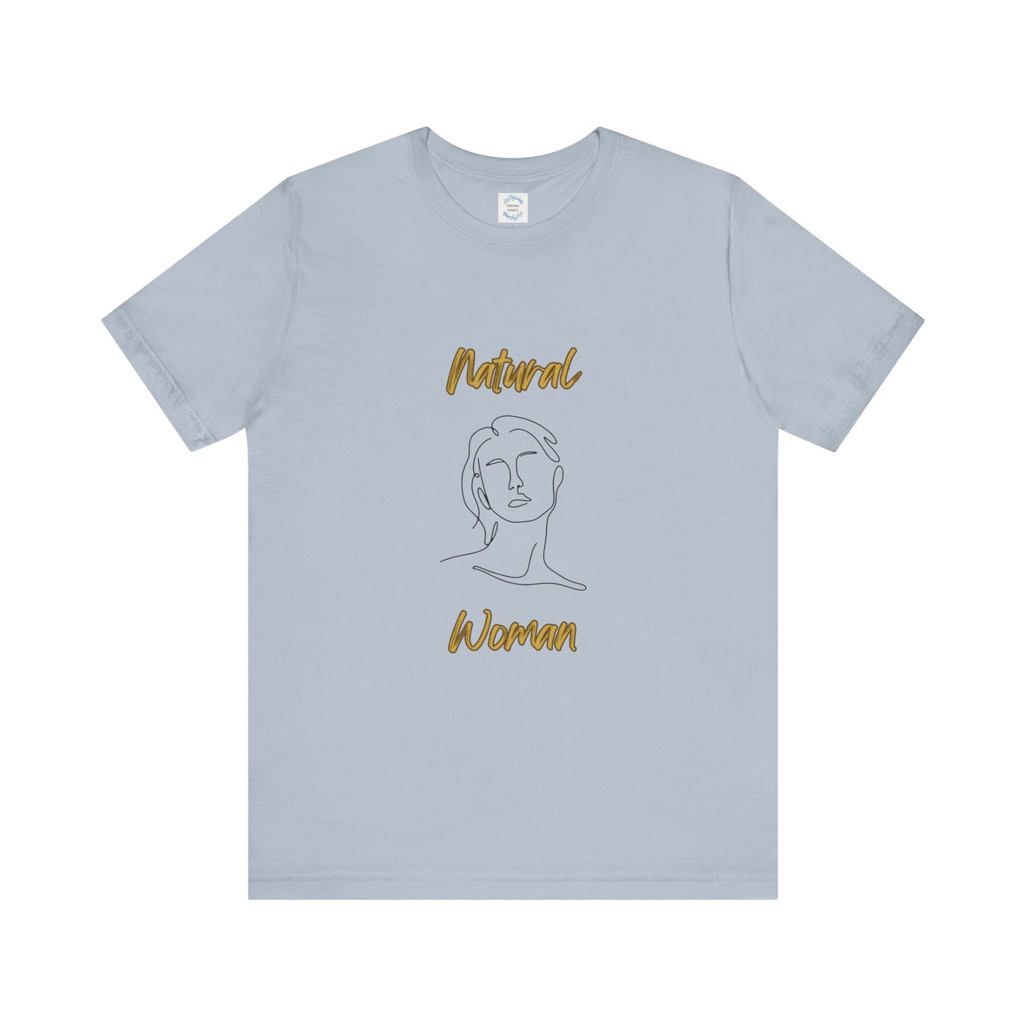 Natural Woman Hello (BL) Short Sleeve T-Shirt