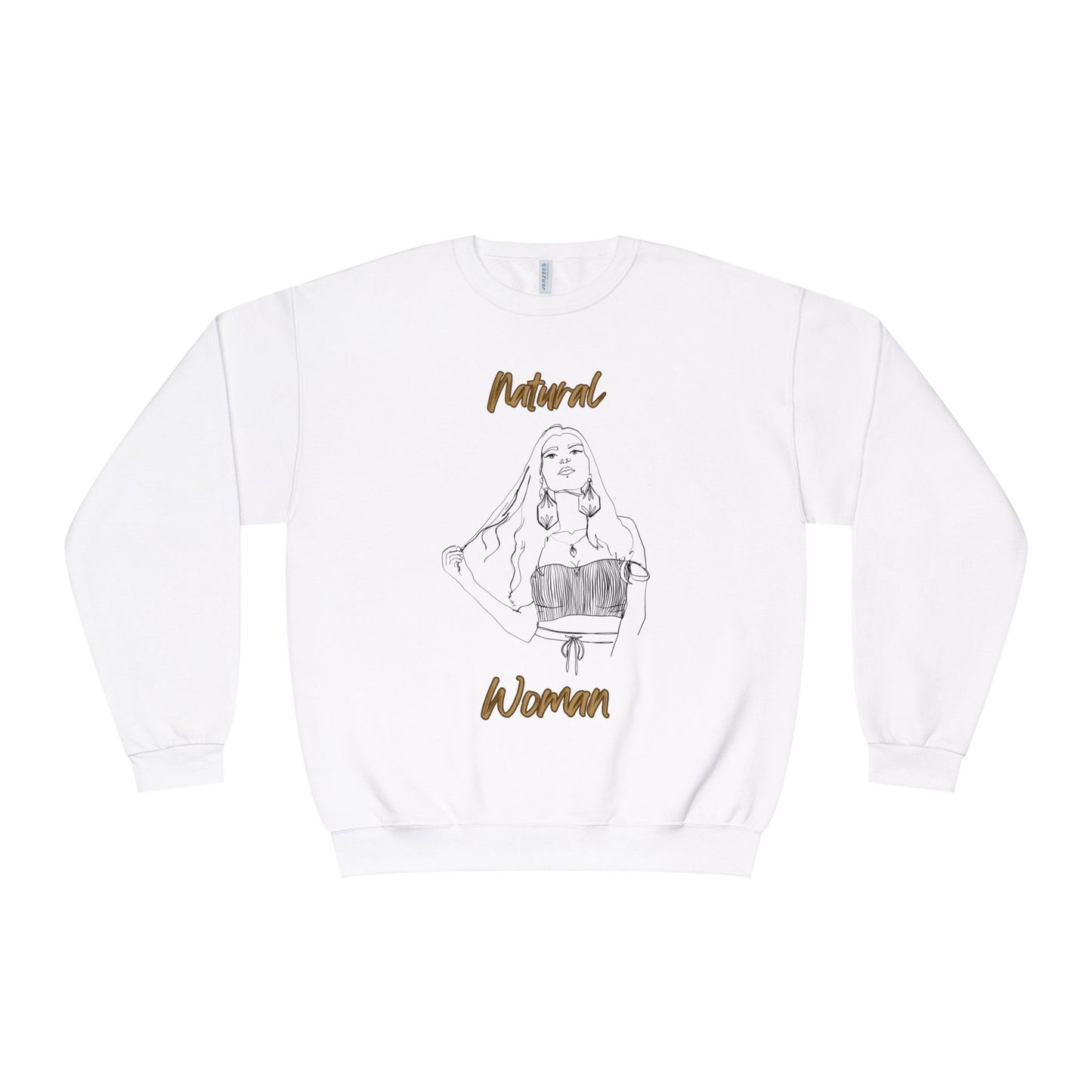 Natural Woman Thinking (BL) Crewneck Sweatshirt