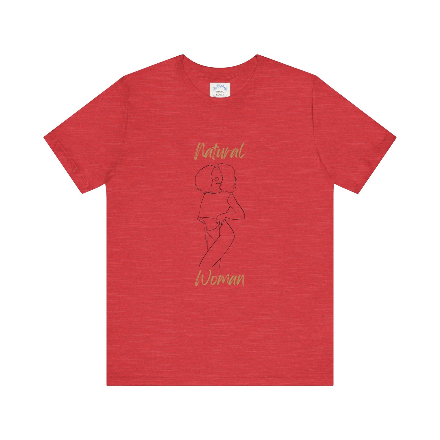 Natural Woman Pose (BL) Short Sleeve T-Shirt