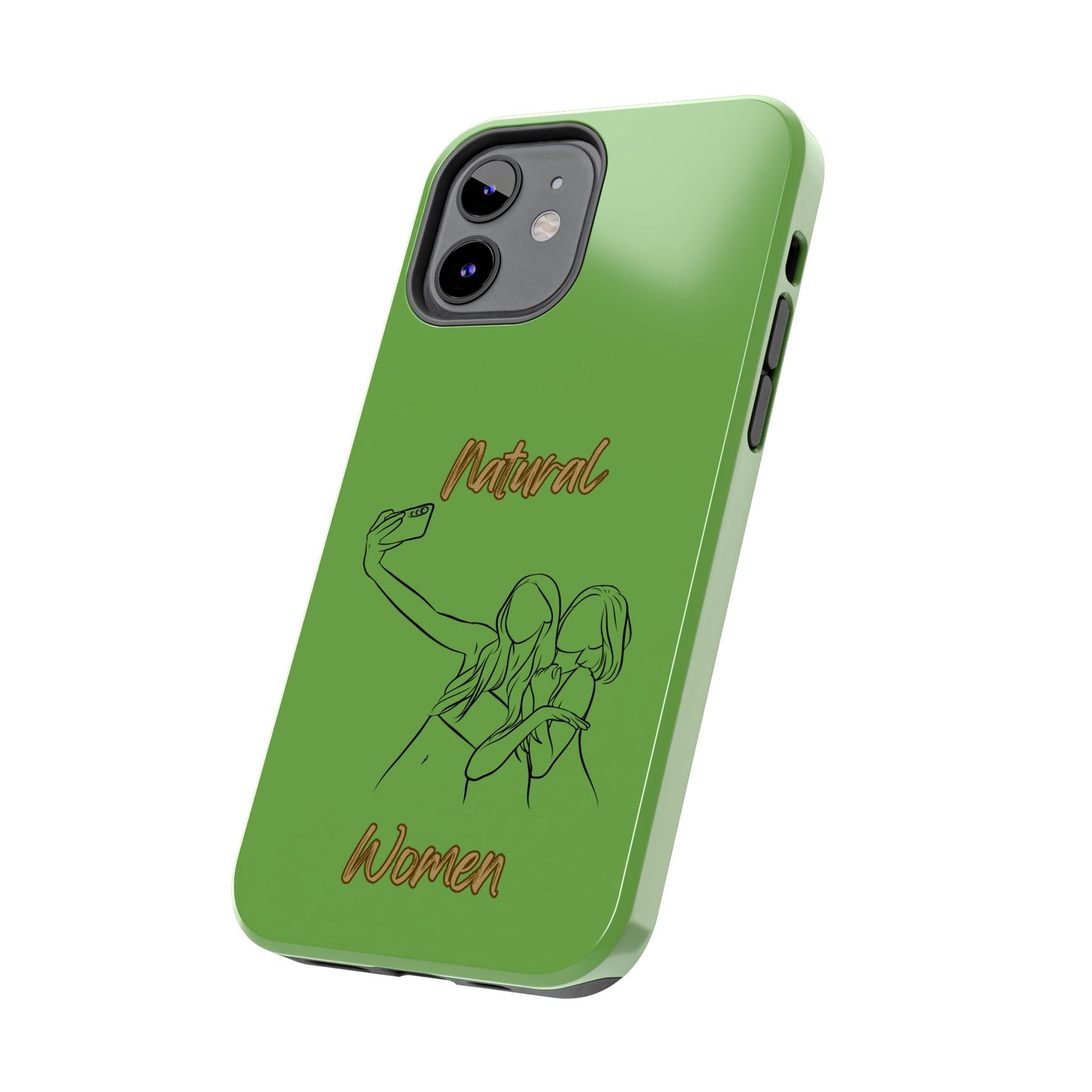 Natural Woman Friends Selfie (BL)Tough Phone Cases GREEN