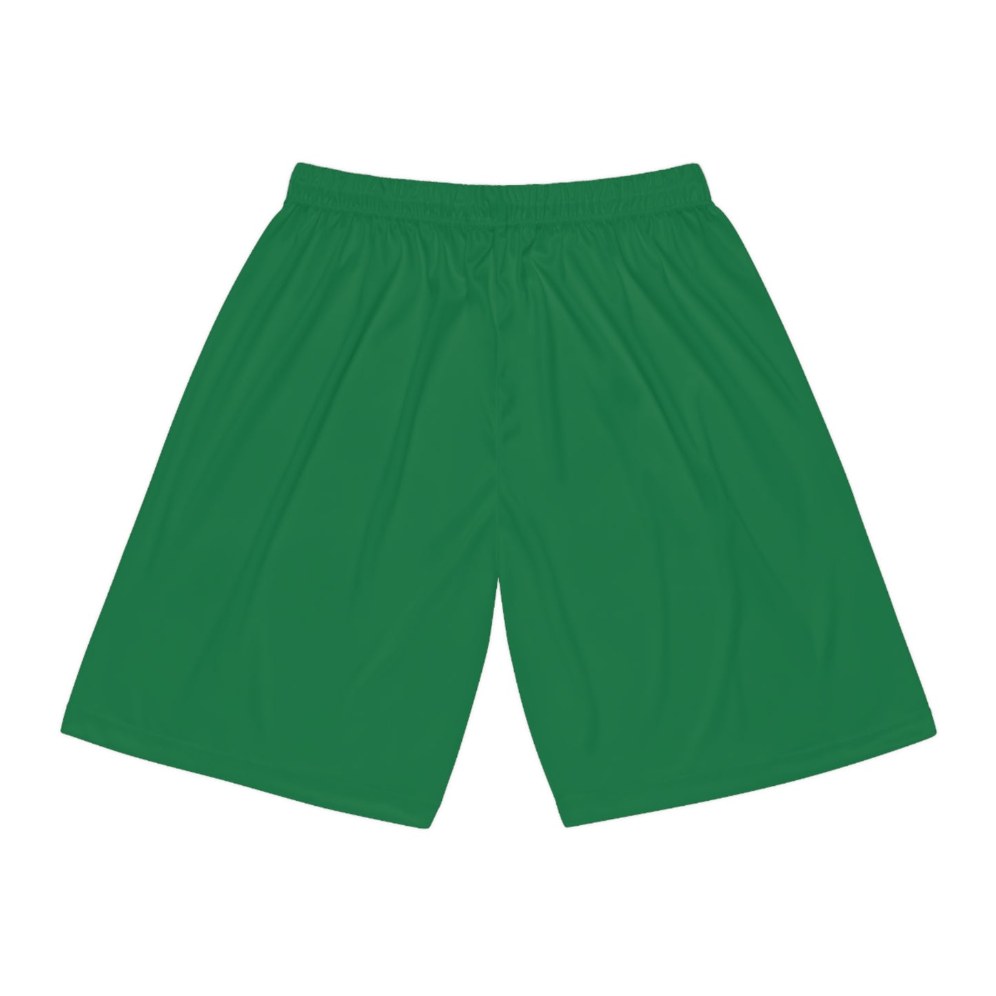 Kingdom Man (Gold) Basketball Shorts DARK GREEN