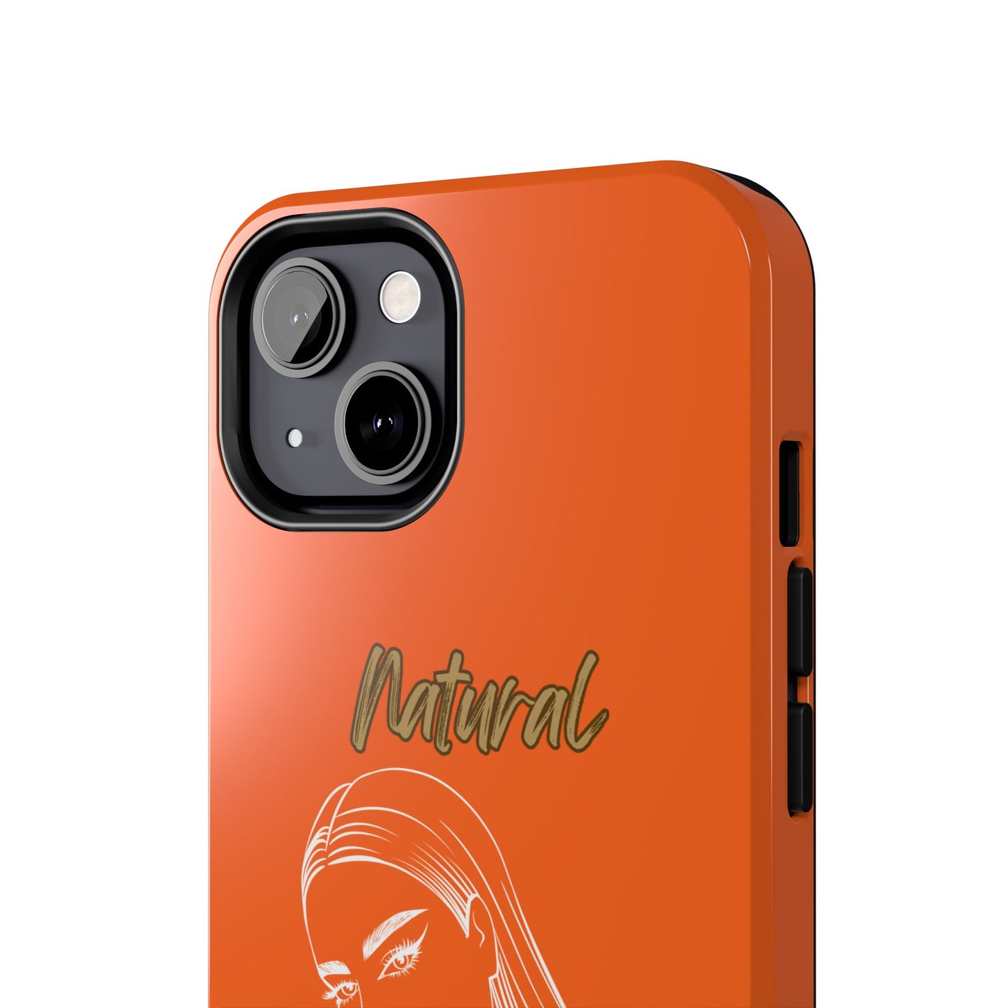 Natural Woman The Stare (WL) Tough Phone Cases ORANGE