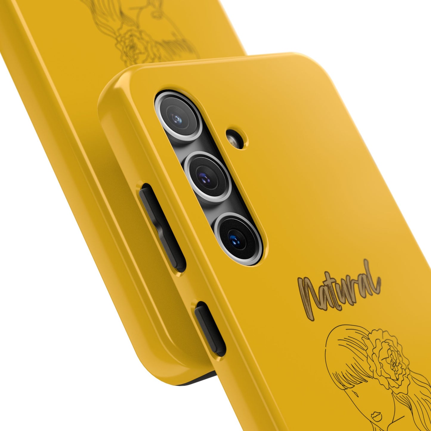 Natural Woman Newness (BL)Tough Phone Cases YELLOW