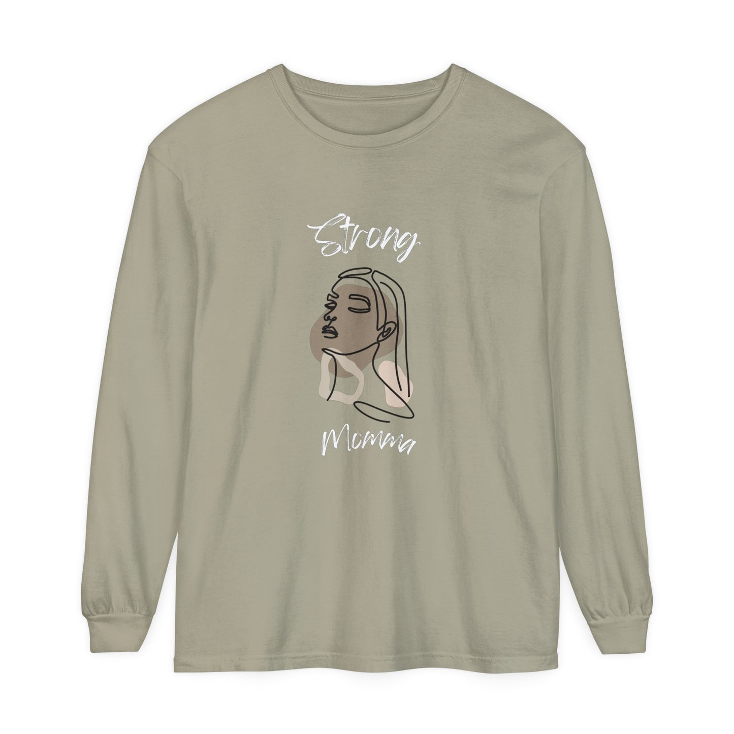 Strong Momma Long Sleeve T-Shirt (WL)