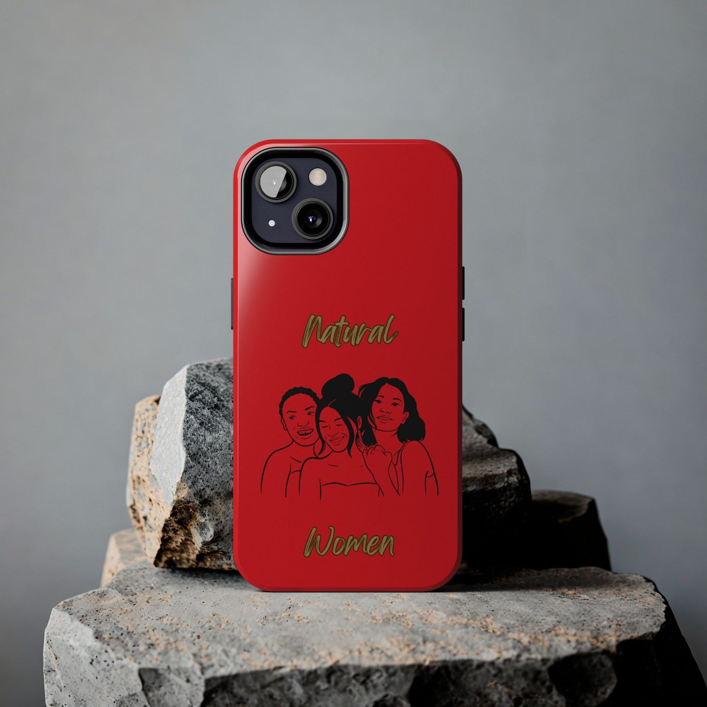 Natural Women Laughing Friends (BL)Tough Phone Cases RED
