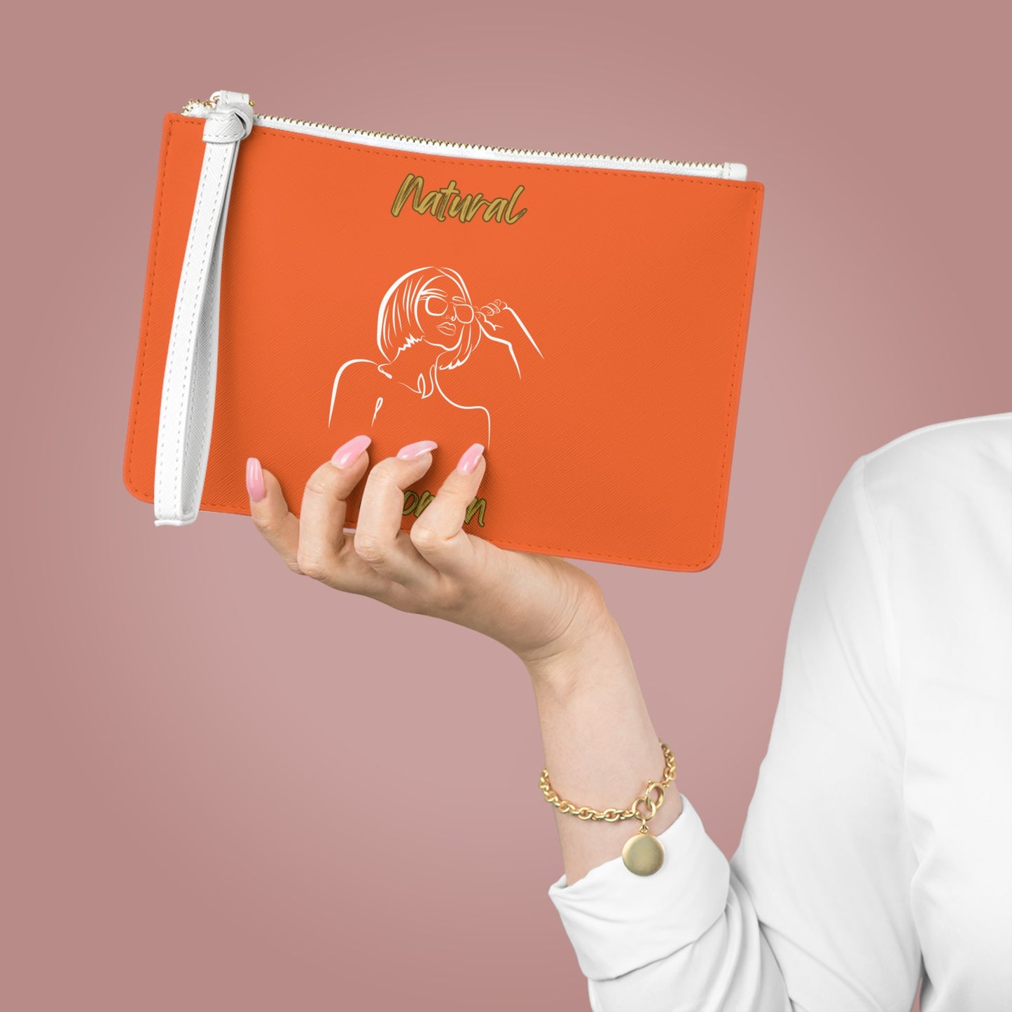 Natural Woman Bright Future (WL) Clutch Bag ORANGE
