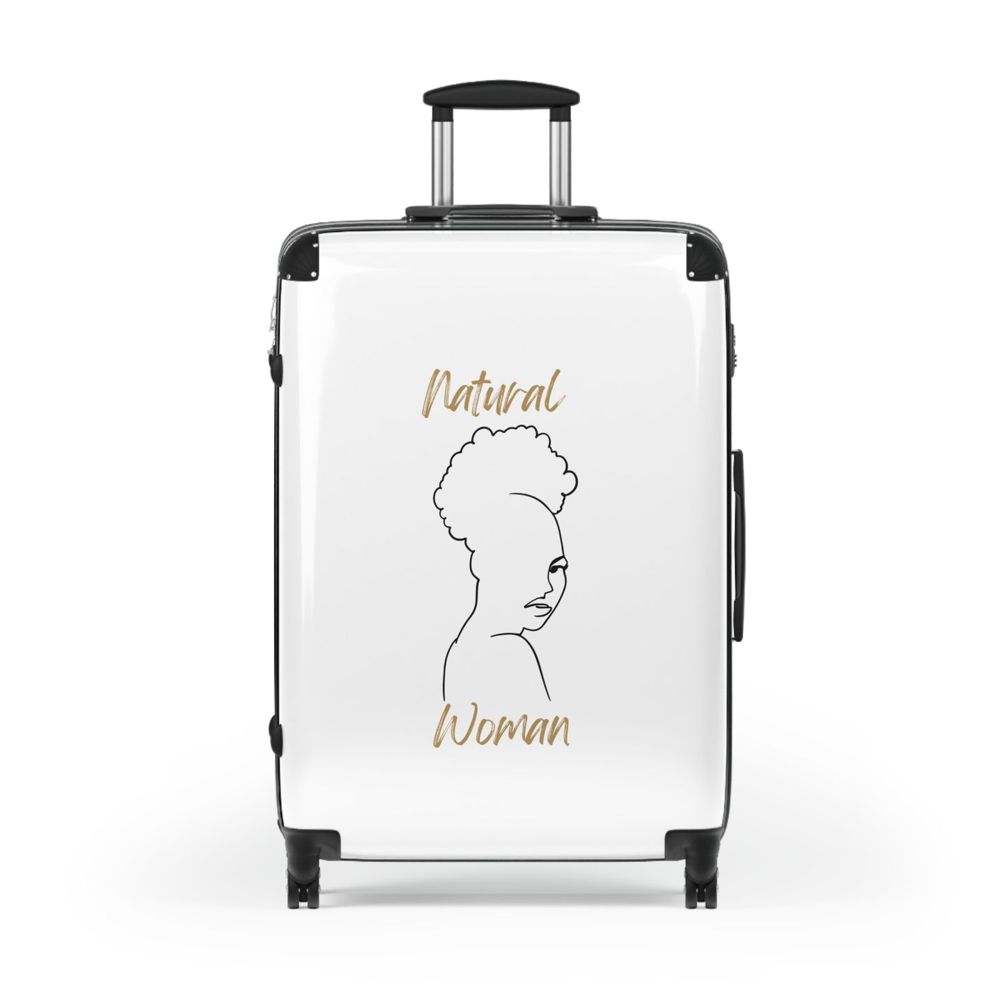 Natural Woman Twist Afro (BL) Suitcase WHITE