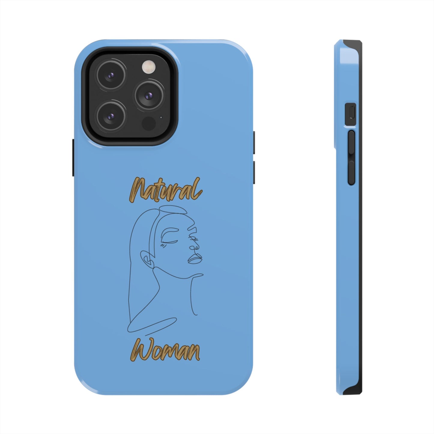 Natural Woman Calm (BL) Tough Phone Cases LIGHT BLUE
