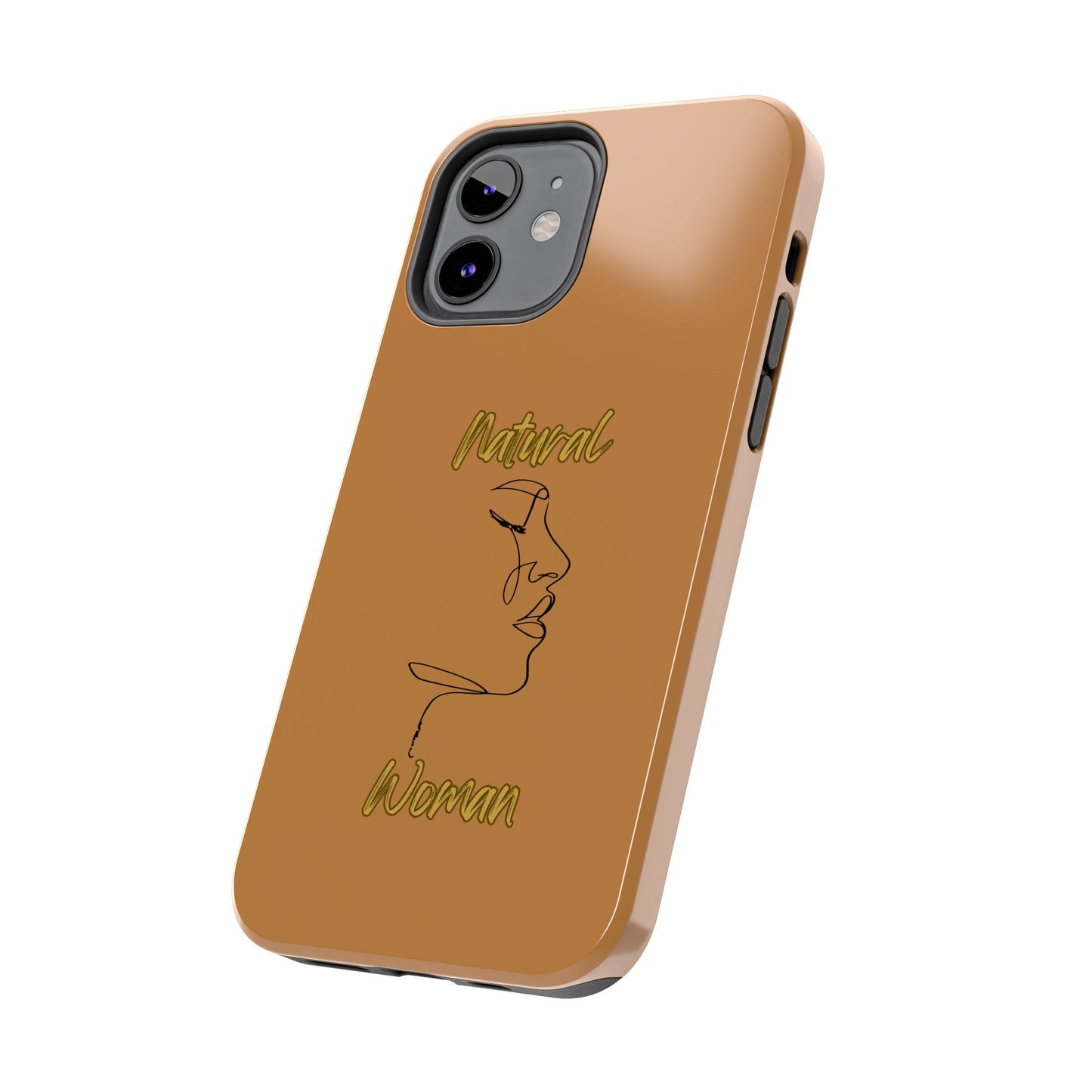 Natural Woman Timeless (BL)Tough Phone Cases LIGHT BROWN