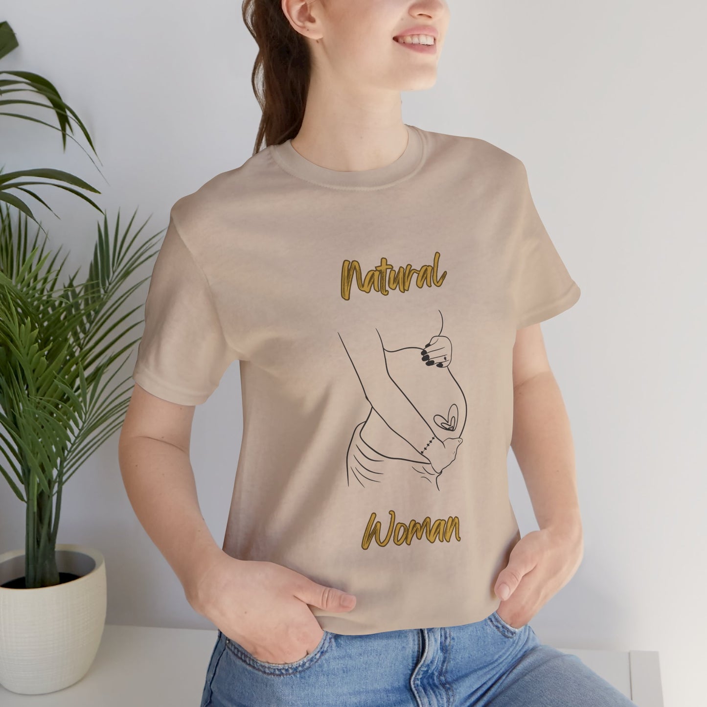 Natural Woman Loved In and Out (BL) Short Sleeve T-Shirt