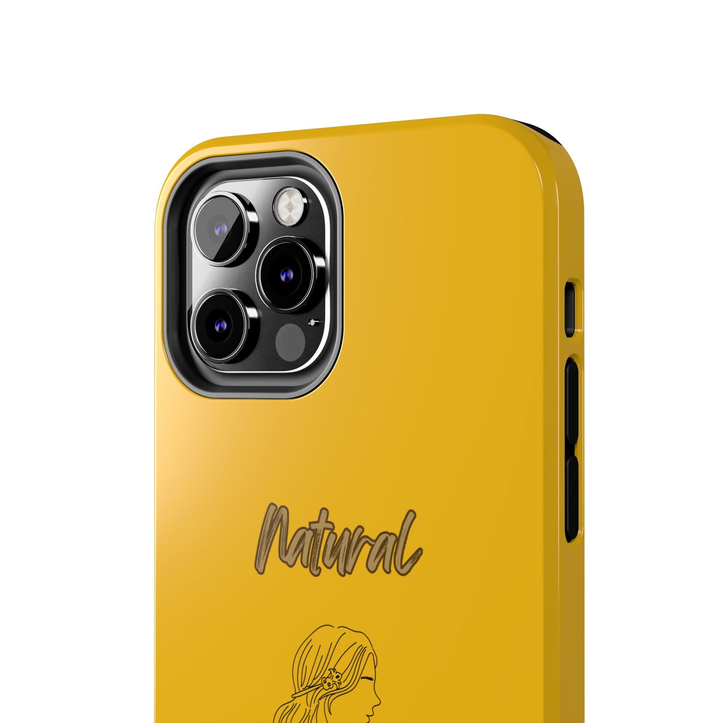 Natural Woman Young Woman (BL)Tough Phone Cases YELLOW