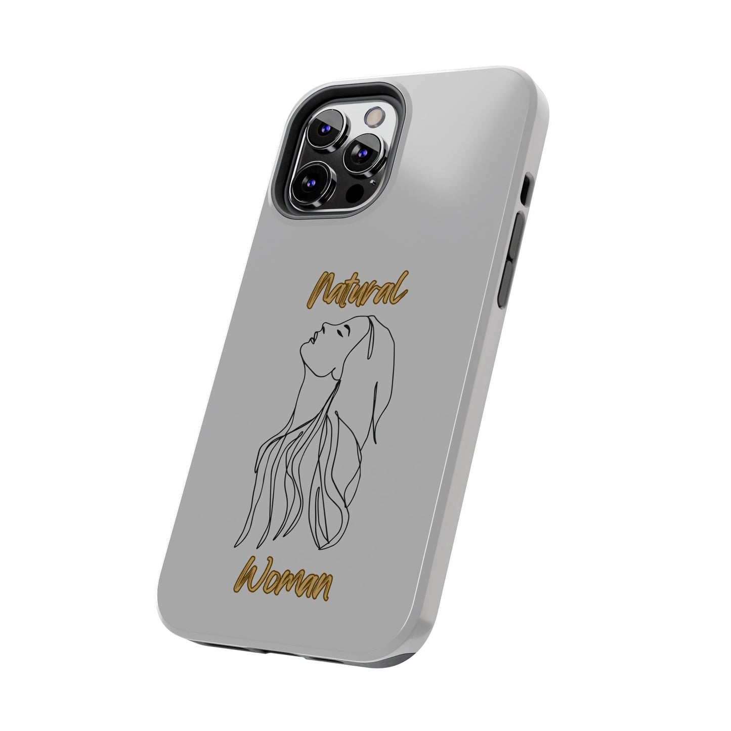 Natural Woman Appreciation (BL) Tough Phone Cases LIGHT GREY
