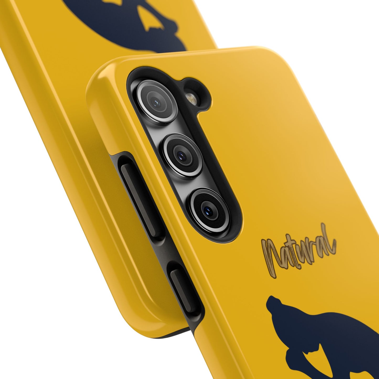 Natural Woman Pray (BL) Tough Phone Cases YELLOW