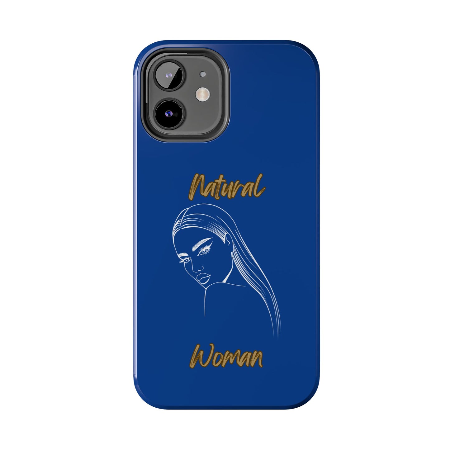 Natural Woman The Stare (WL)Tough Phone Cases DARK BLUE
