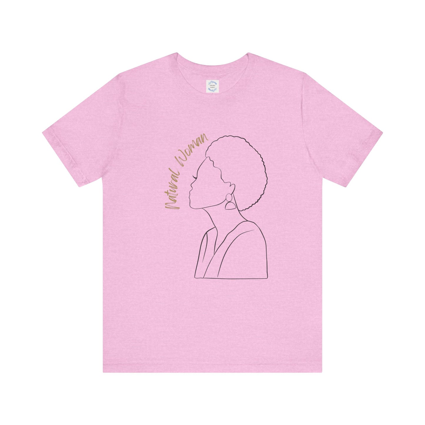 Natural Woman Sm Fro (BL) Short Sleeve T-Shirt